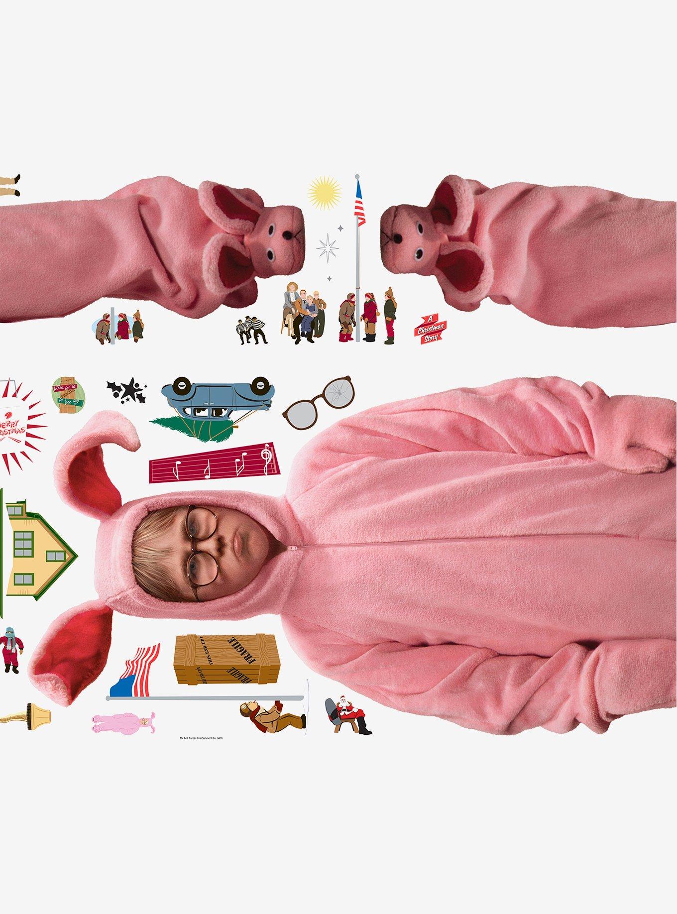 A Christmas Story Ralphie Bunny Suit Giant Wall Decals, , alternate