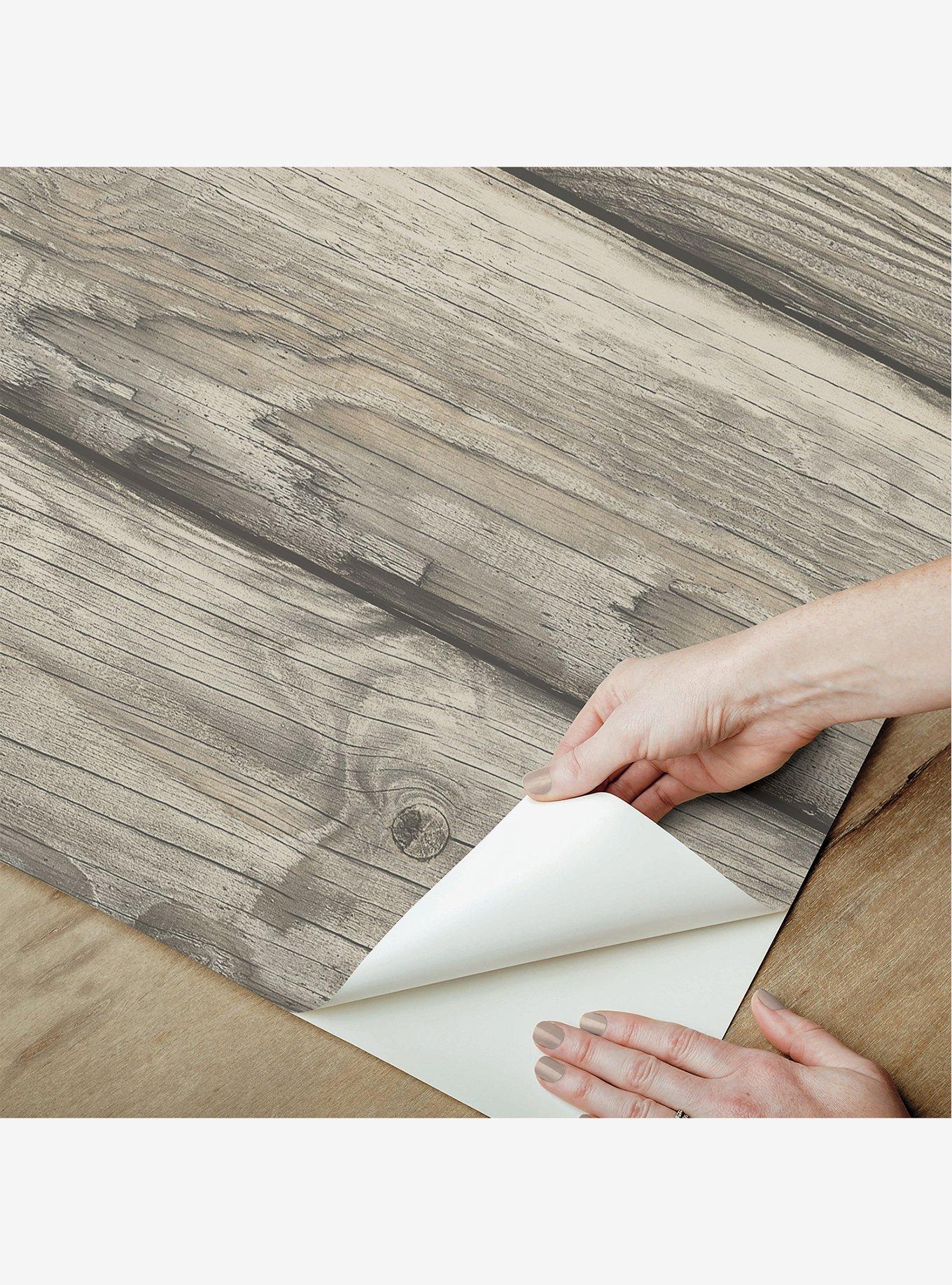 Yellowstone Bunkhouse Brown Peel & Stick Wallpaper, , alternate