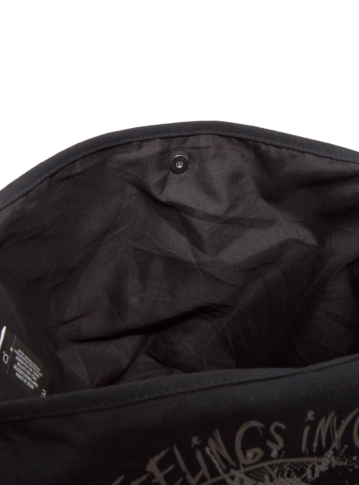 Goth Bear Hobo Bag, , alternate