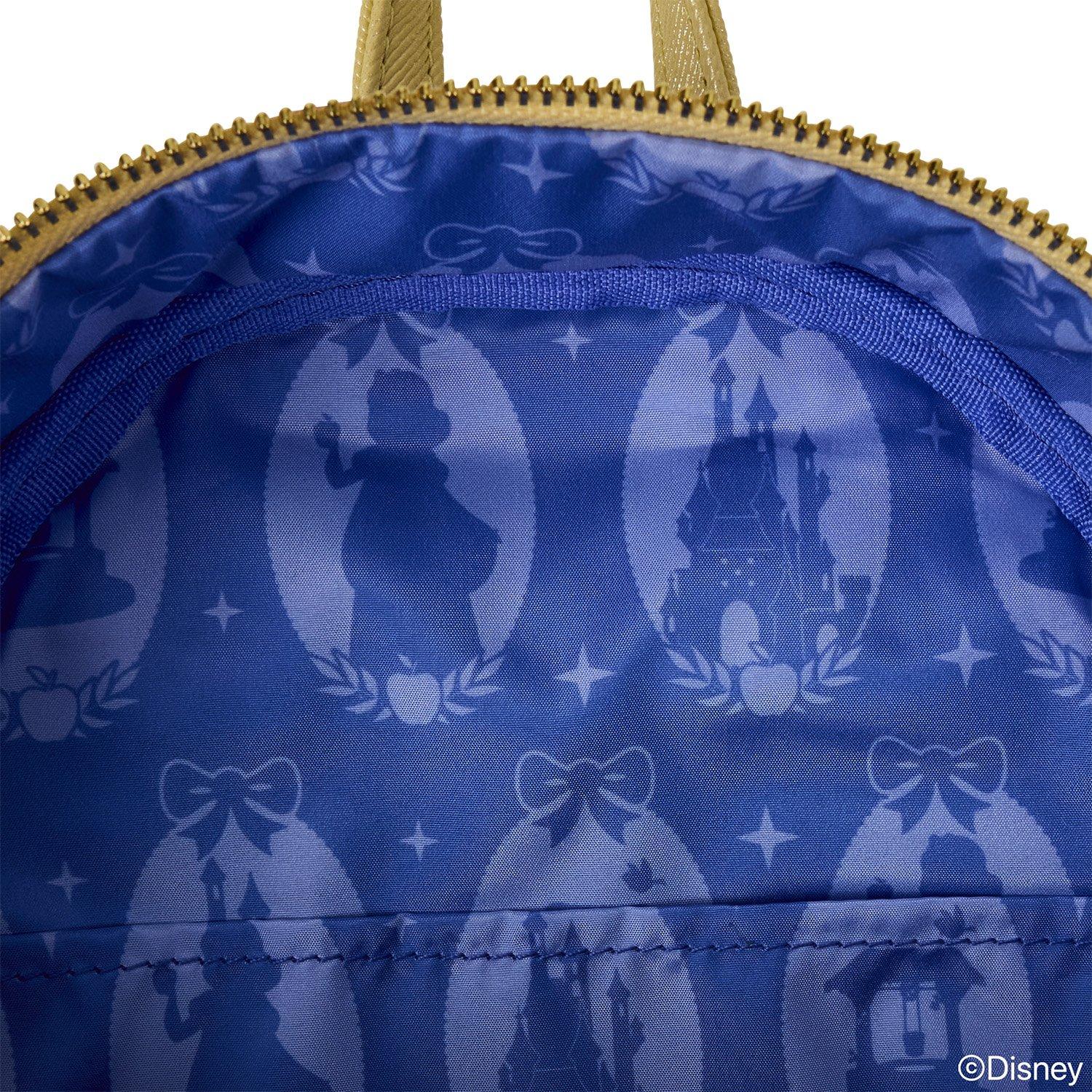 Loungefly Disney Snow White and the Seven Dwarfs Snow White Dress Figural Mini Backpack, , alternate - view 4