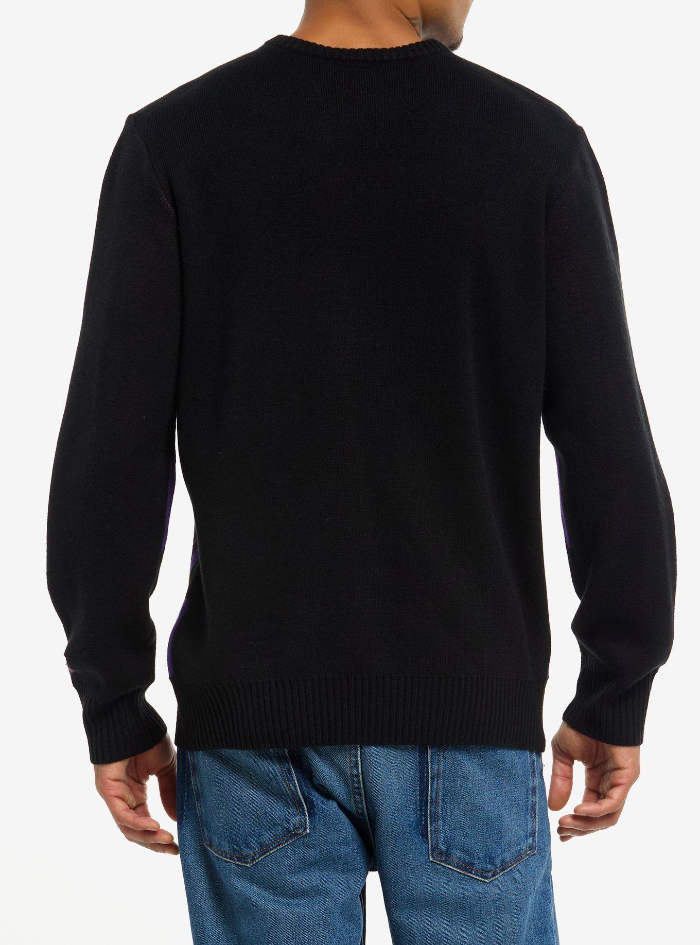 Our Universe Disney Fantasia Night On Bald Mountain Chernabog Knit Sweater, MULTI, alternate