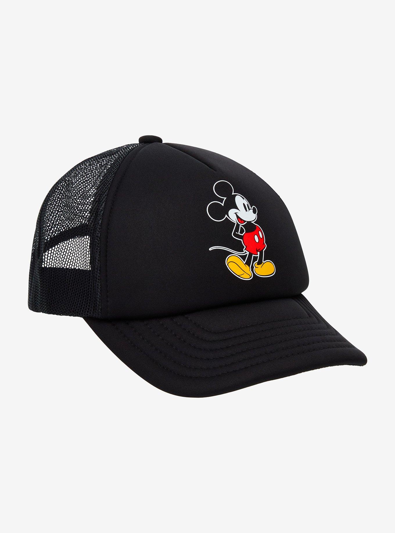 Disney Mickey Mouse Black Trucker Hat, , hi-res