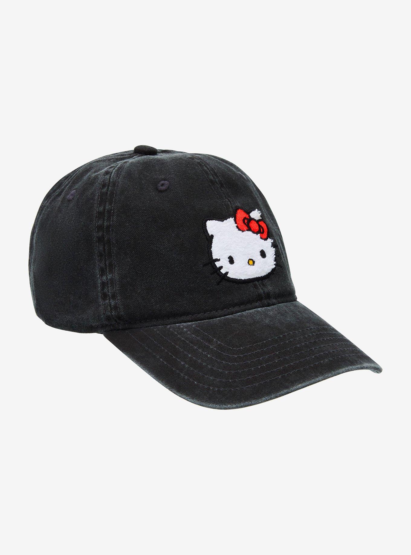 Hello Kitty Chenille Patch Dad Cap, , hi-res