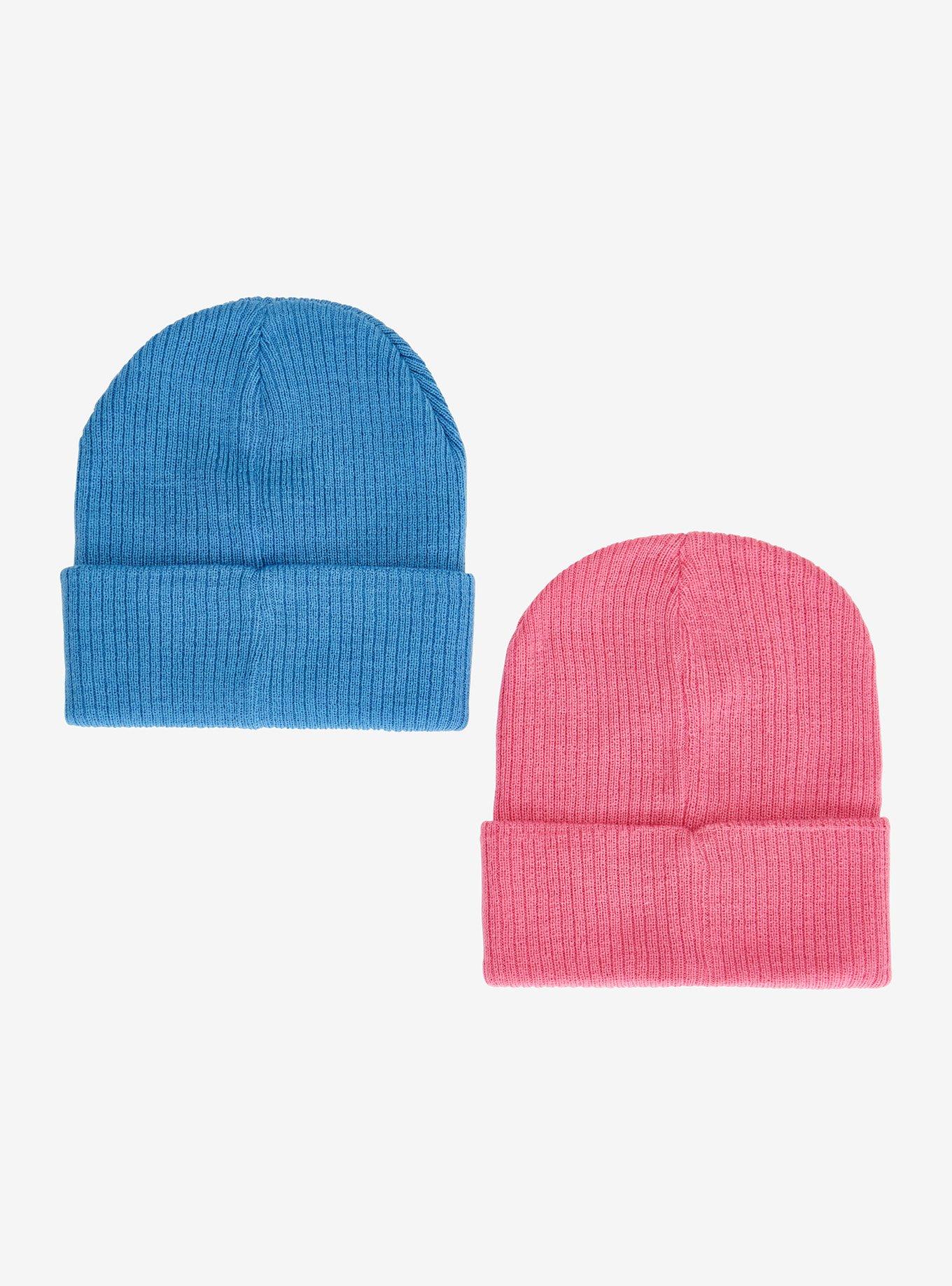 Disney Stitch & Angel Face Beanie Set, , hi-res