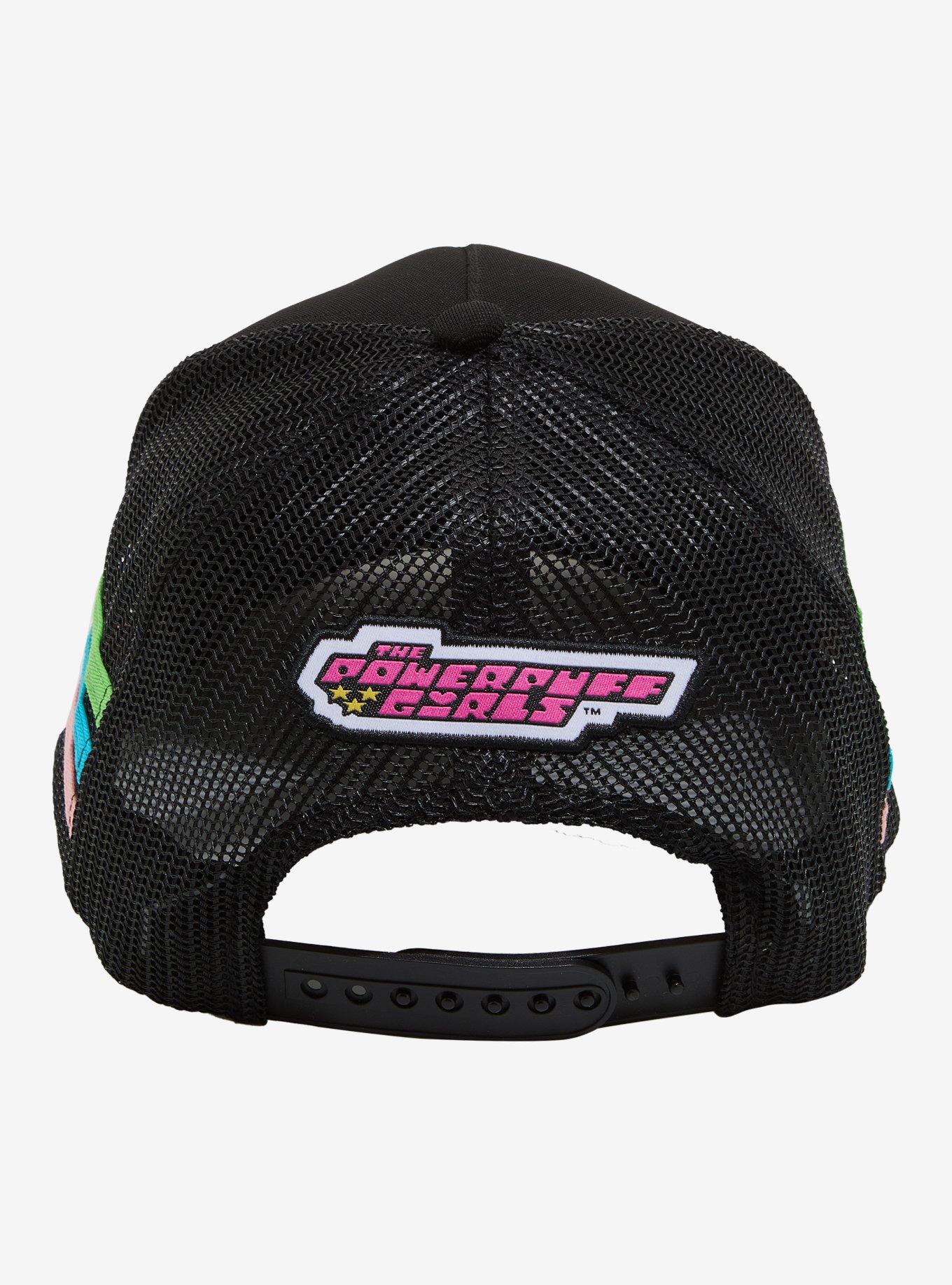 The Powerpuff Girls Mojo Jojo Fight Scene Trucker Hat, , alternate