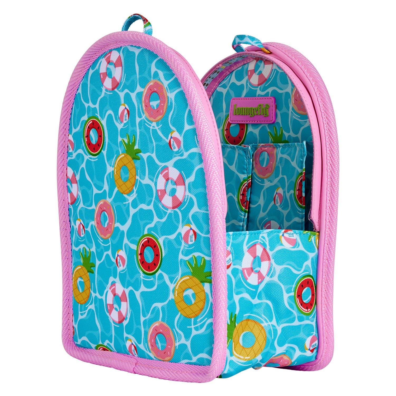 Loungefly Pool Day Light-Up Mini Backpack Organizer