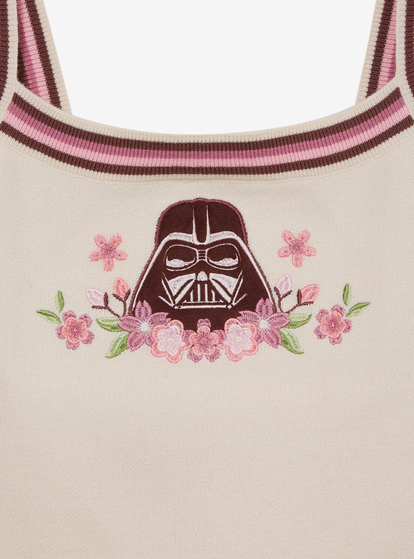 Star Wars Darth Vader Floral Women's Knit Tank — BoxLunch Exclusive
