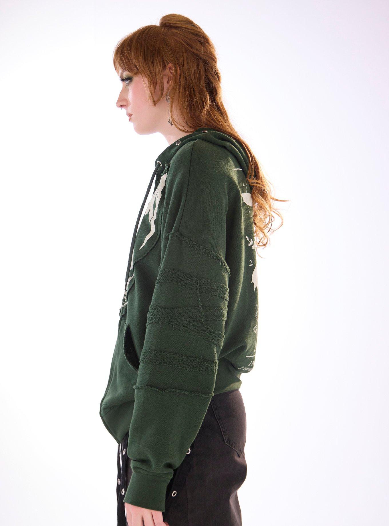 Her Universe How To Train Your Dragon Night Fury Girls Hoodie, MULTI, alternate