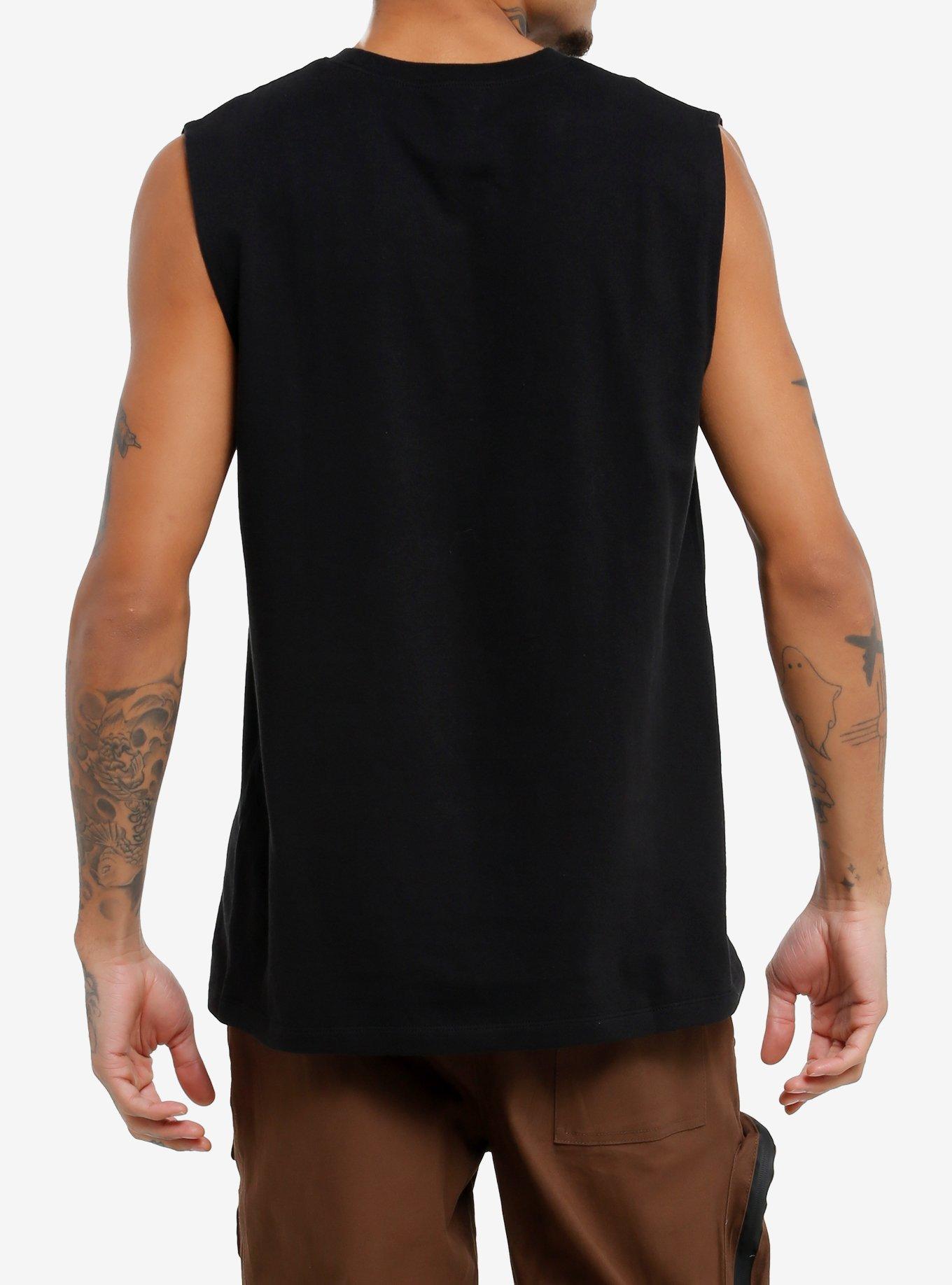 Marvel Iron Man Muscle Tank Top, BLACK, alternate