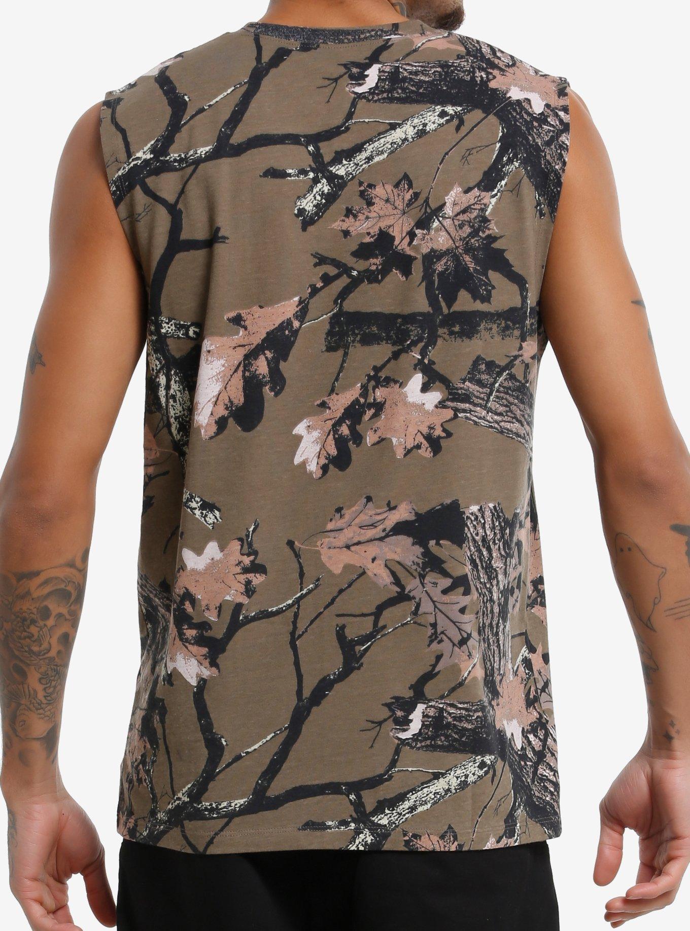 King Of The Hill Characters Real Tree Camo Muscle Tank Top, , hi-res