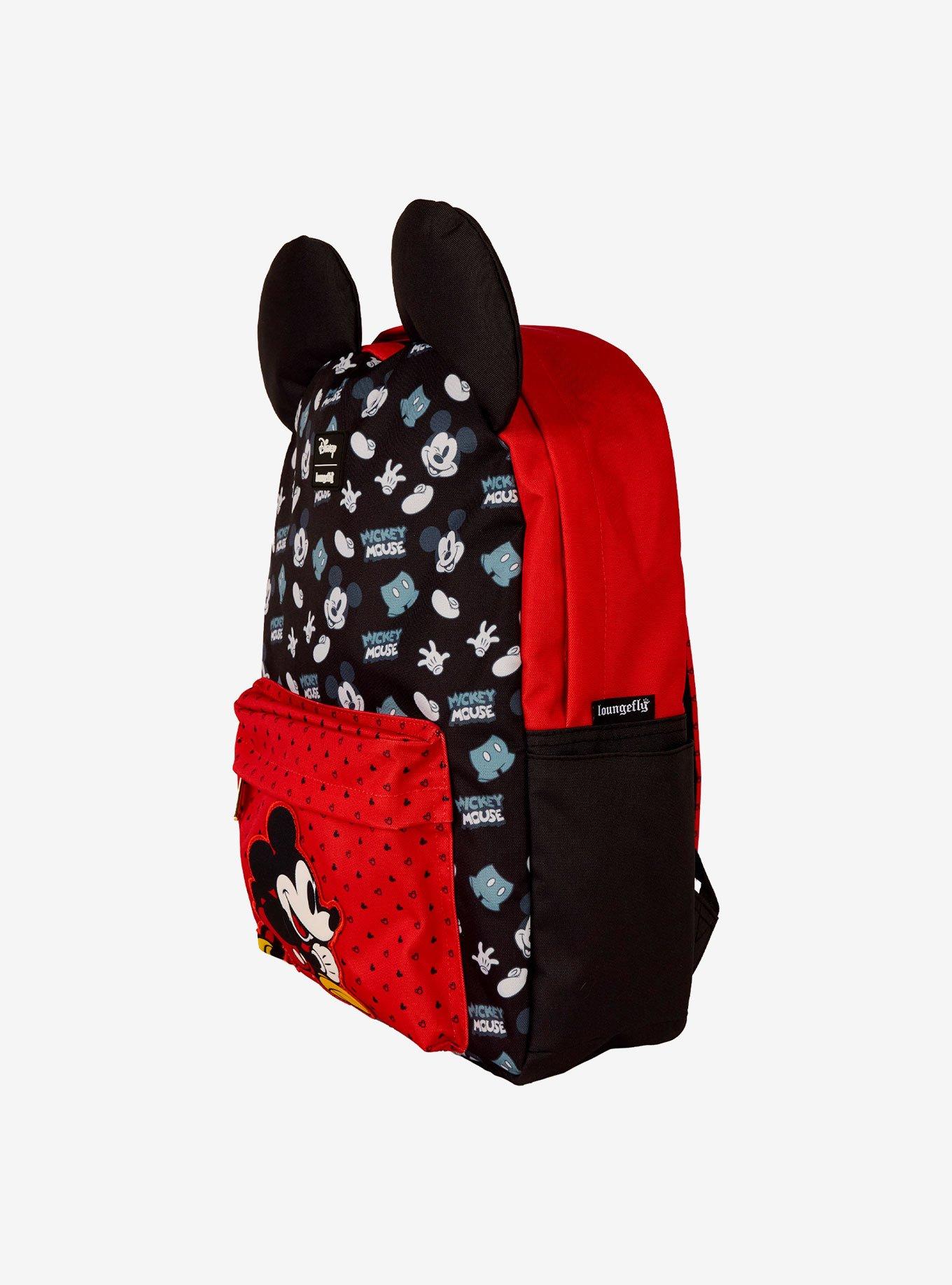 Loungefly Disney Mickey Mouse Ears Nylon Backpack, , alternate