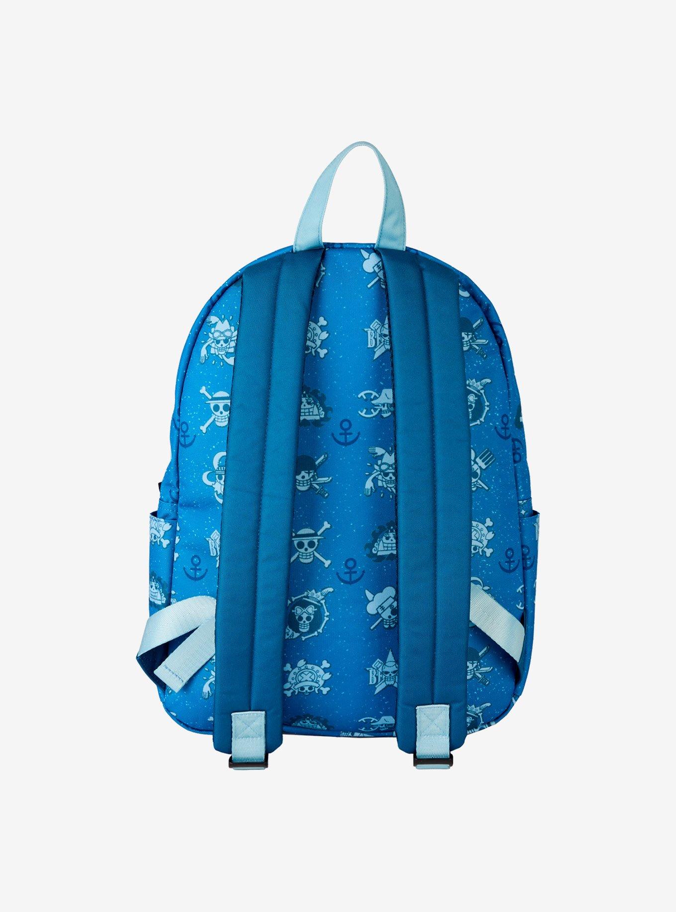 Loungefly One Piece Allover Print Nylon Backpack, , hi-res