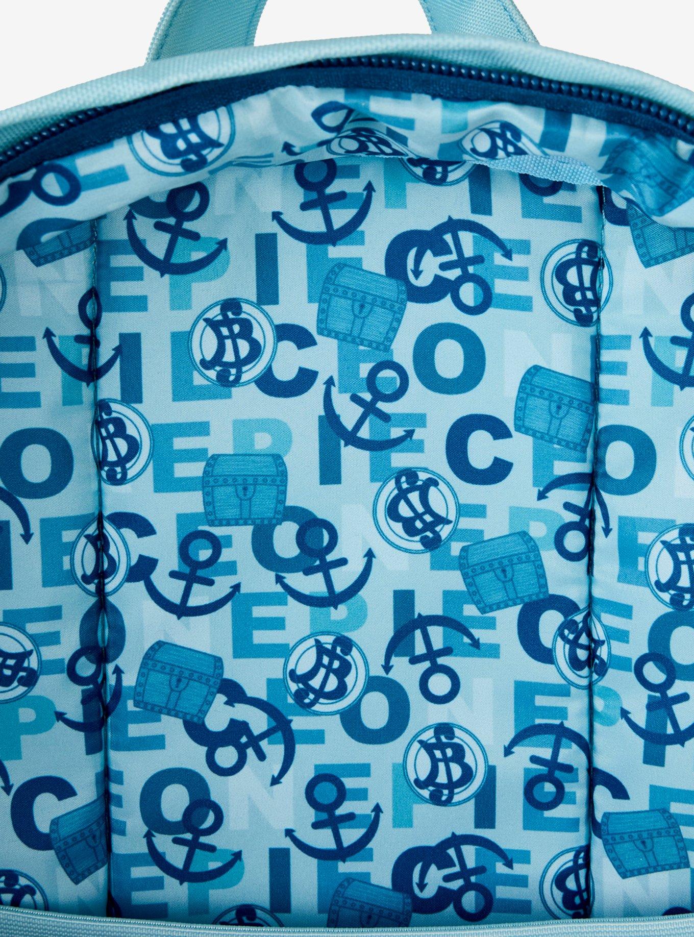 Loungefly One Piece Allover Print Nylon Backpack, , alternate