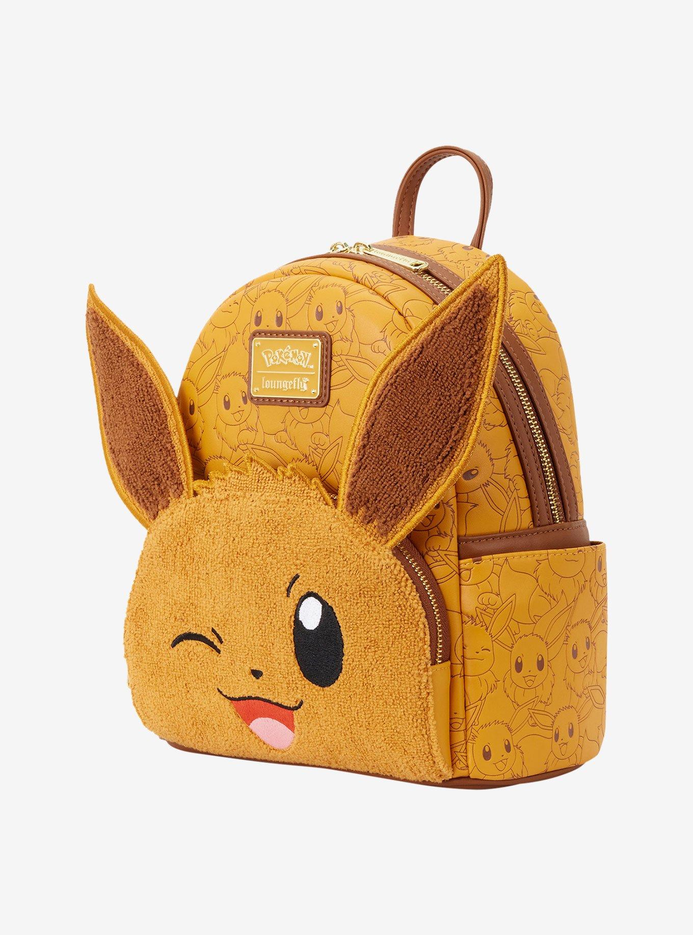 Loungefly Pok&eacute;mon Eevee Winking Figural Mini Backpack, , alternate