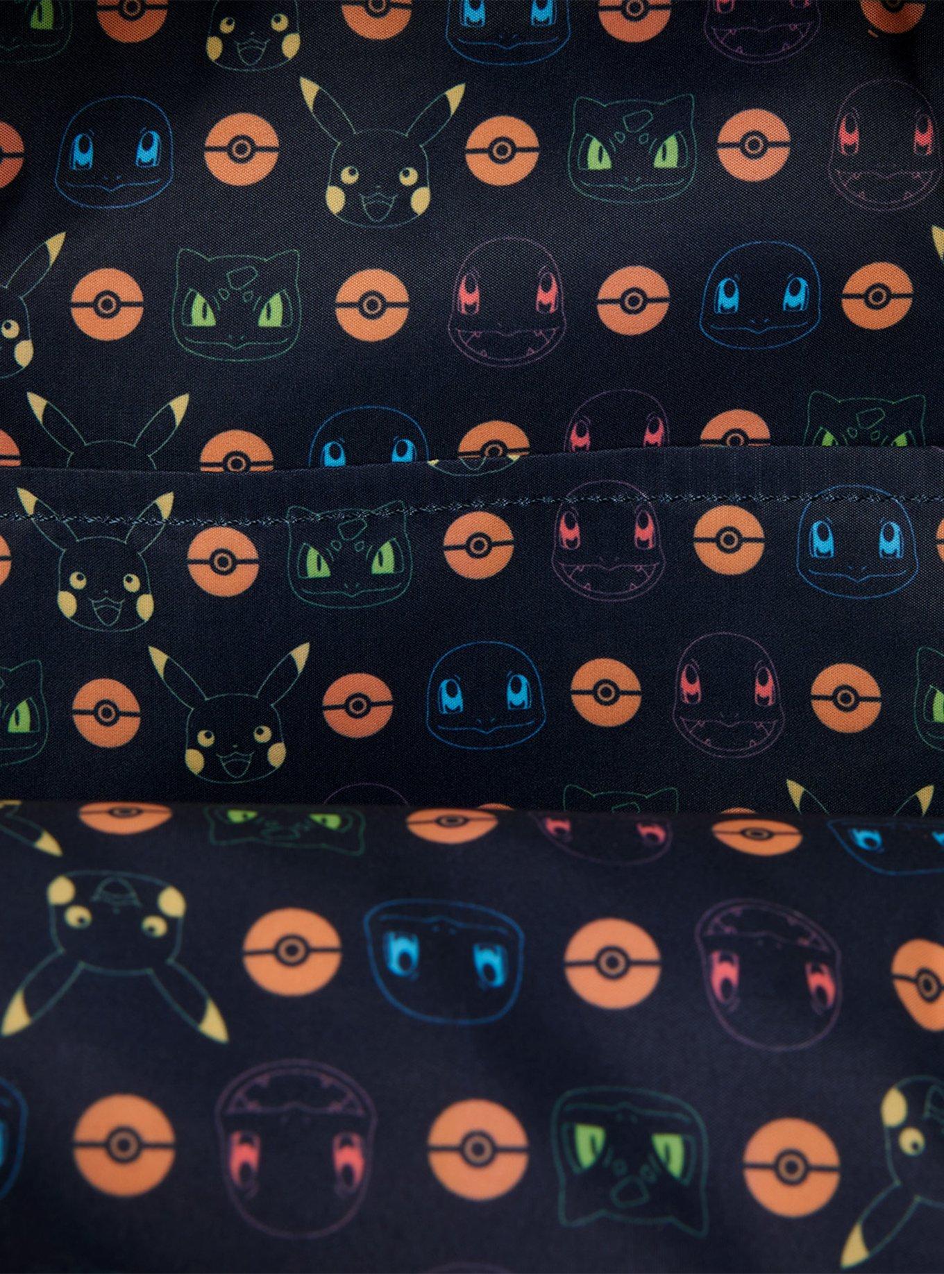 Loungefly Pokémon Denim Allover Print Mini Backpack, , alternate