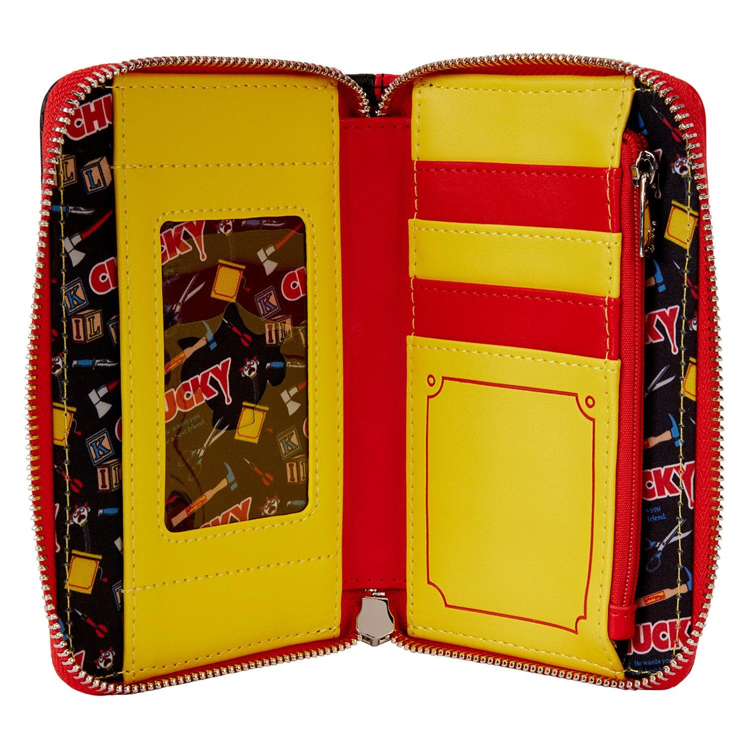 Loungefly Child's Play Chucky Small Zip Wallet