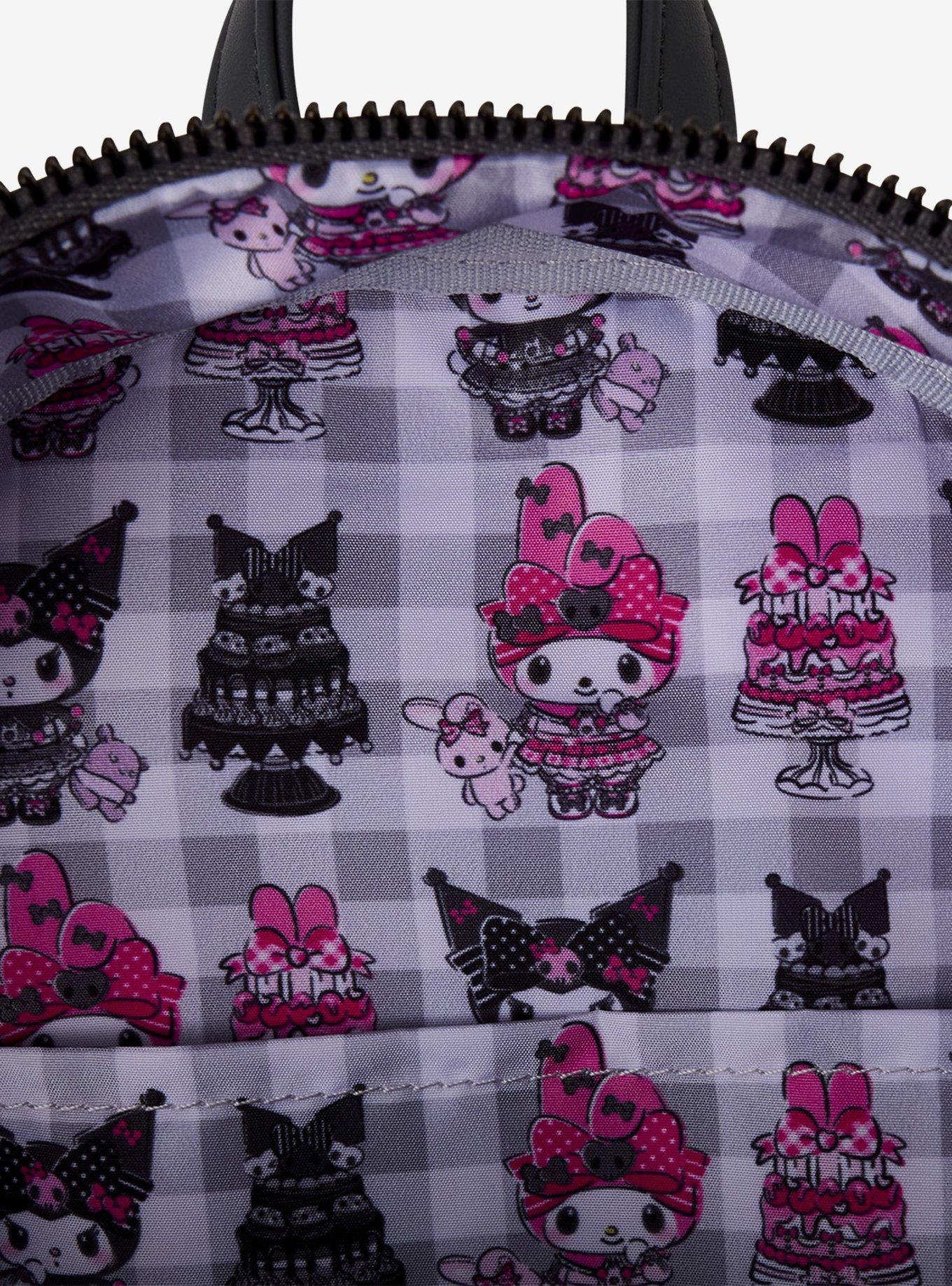 Loungefly Sanrio My Melody & Kuromi Cake Mini Backpack, , alternate