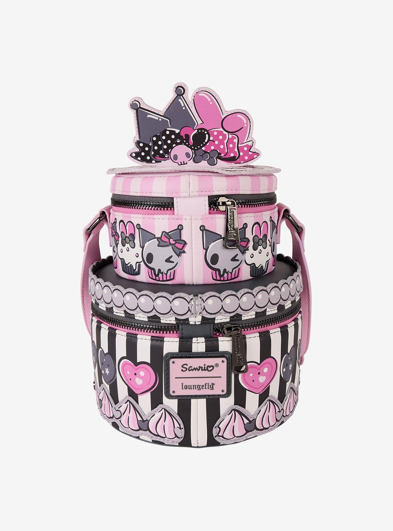 Loungefly Sanrio My Melody & Kuromi Cake Figural Crossbody Bag