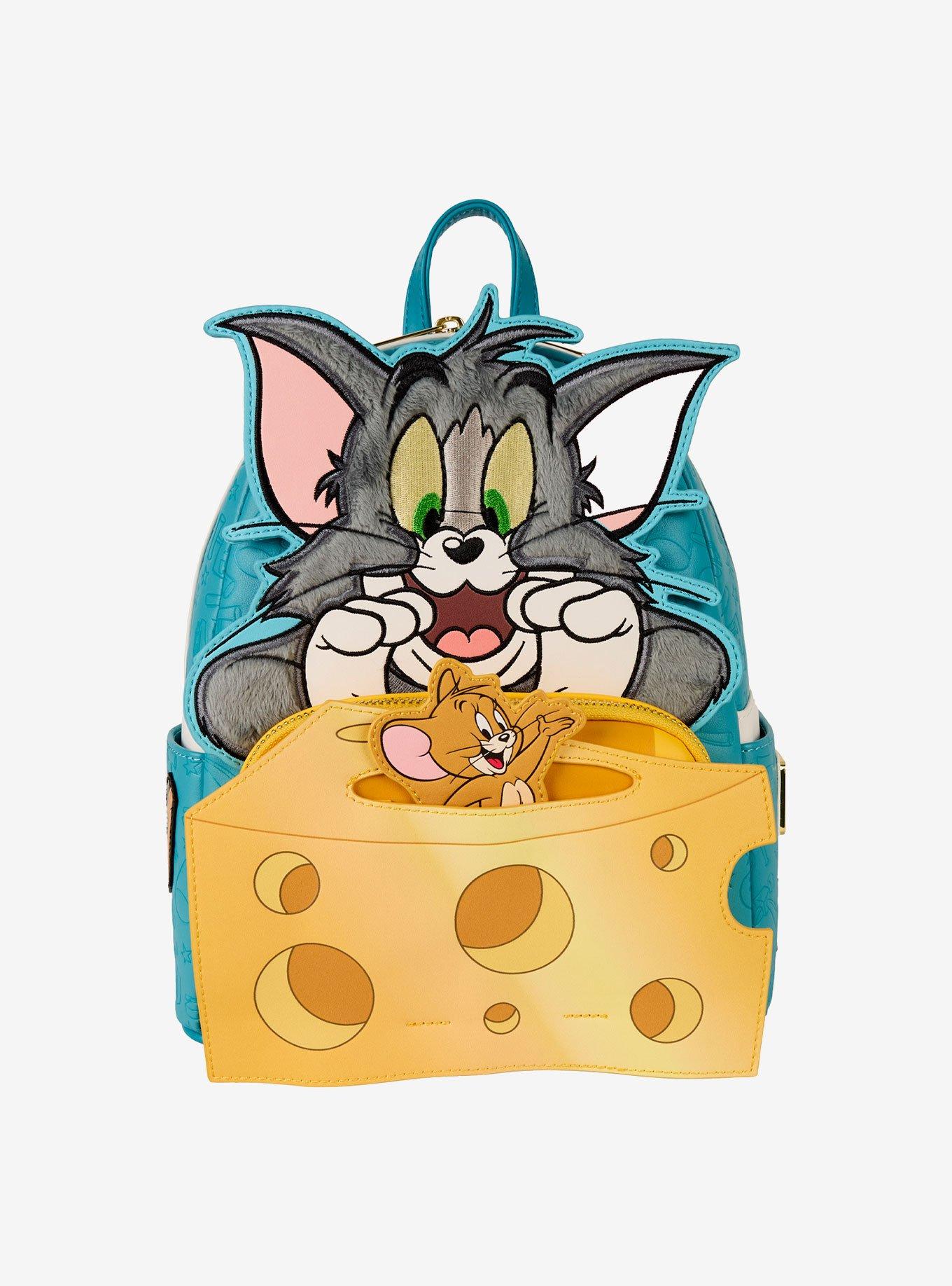 Loungefly Tom & Jerry Plush Figural Mini Backpack, , alternate