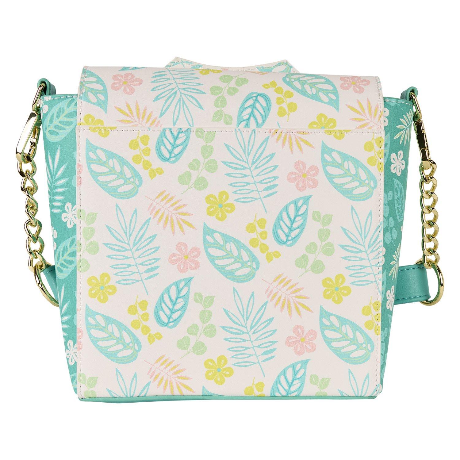 Loungefly Tropical Shirt Lei Crossbody Bag