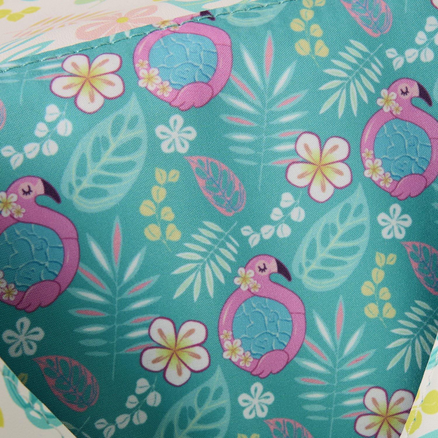 Loungefly Tropical Shirt Lei Crossbody Bag
