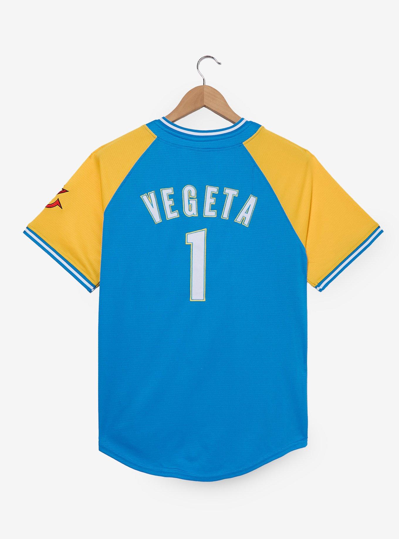 Dragon Ball Z Vegeta Baseball Jersey - BoxLunch Exclusive, , hi-res
