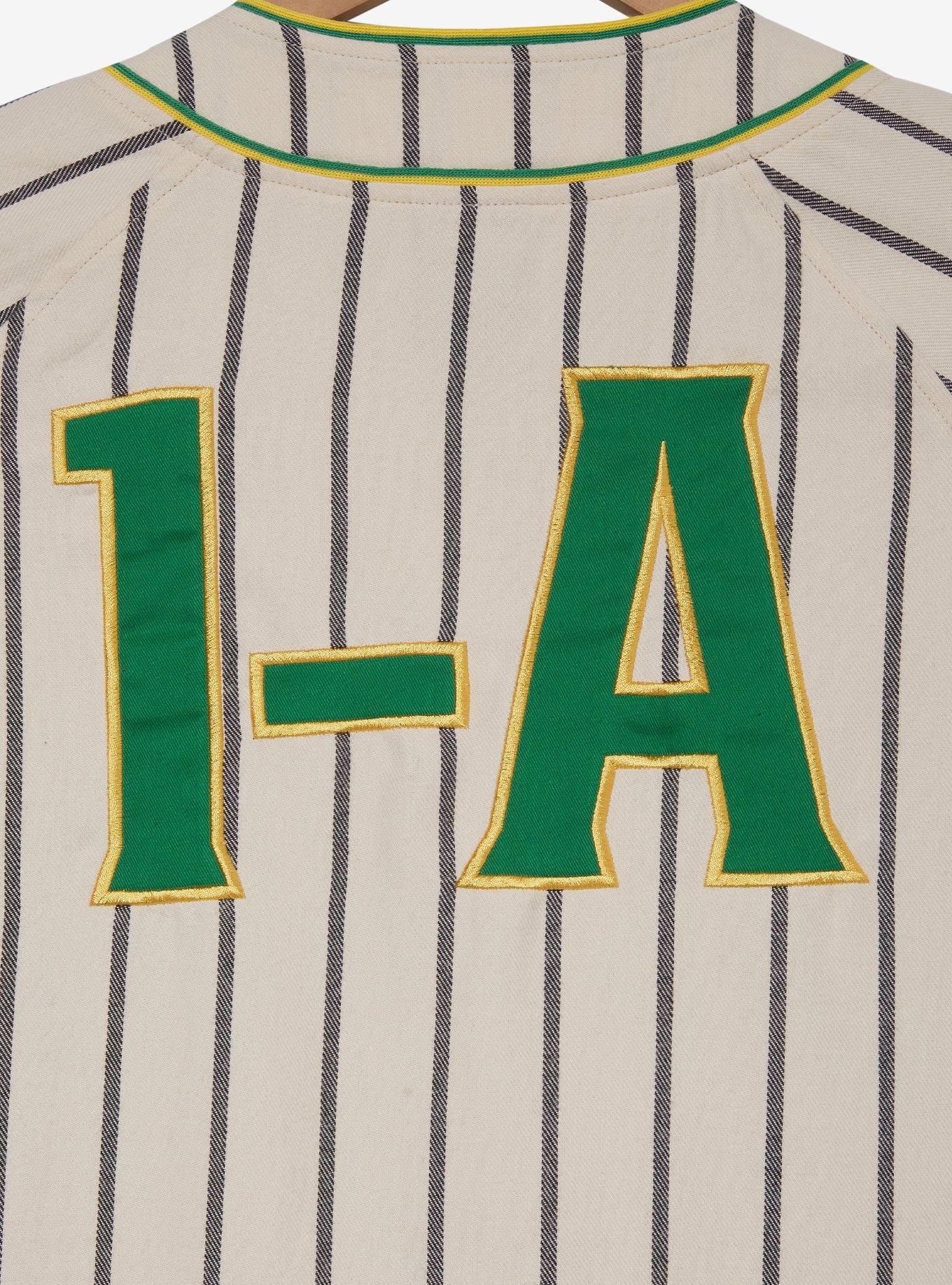 My Hero Academia U.A. High Striped Baseball Jersey - BoxLunch Exclusive, GREY, alternate