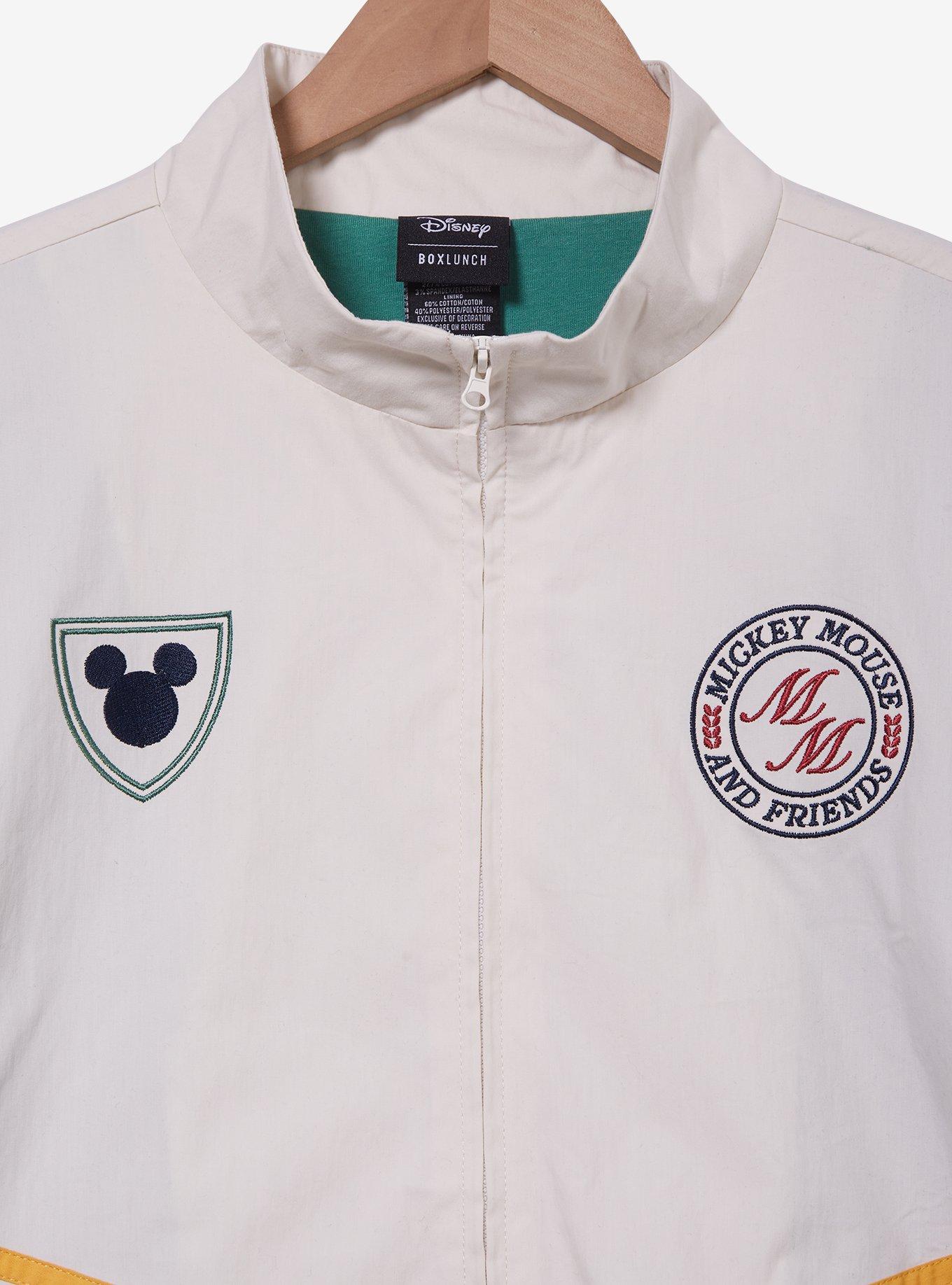 Disney Mickey Mouse Country Club Embroidered Windbreaker — BoxLunch Exclusive, GREEN, alternate