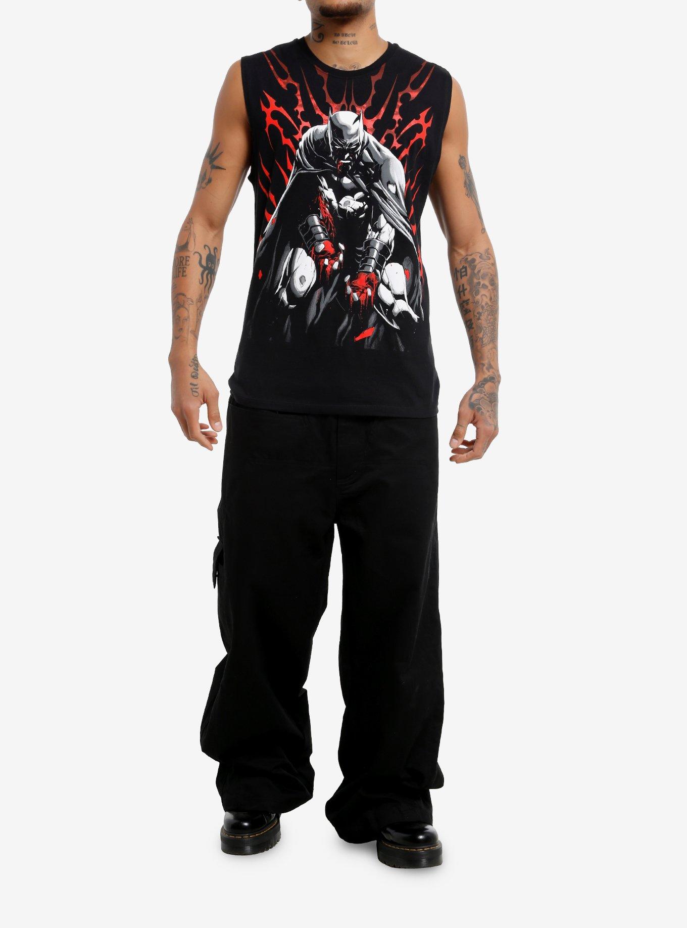 DC Comics Batman Blood Metal Muscle Tank Top, , hi-res