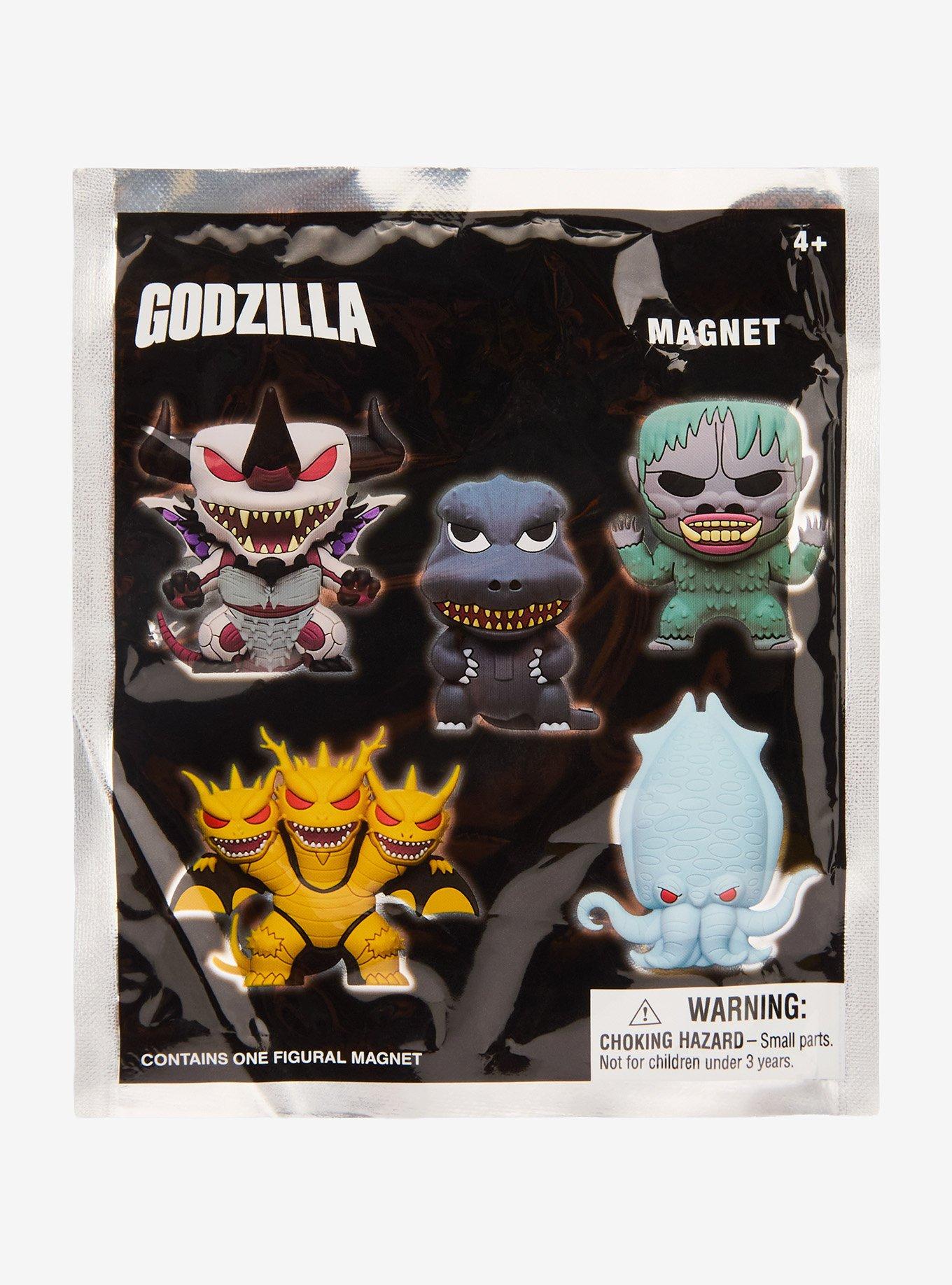 Godzilla Blind Bag Figural Magnet, , alternate