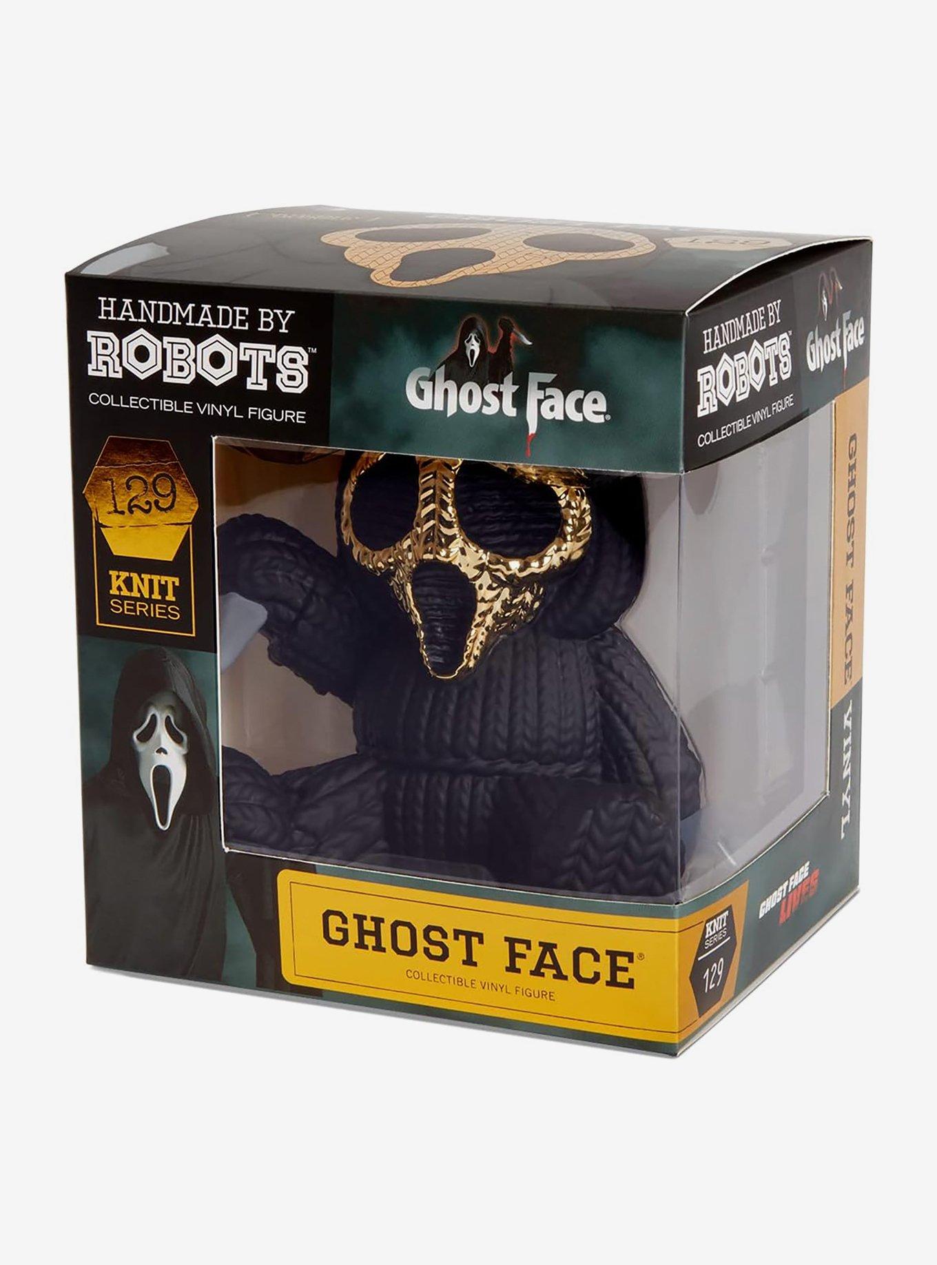 Scream Ghost Face Chrome Gold Handmade By Robots Vinyl Figure, , hi-res