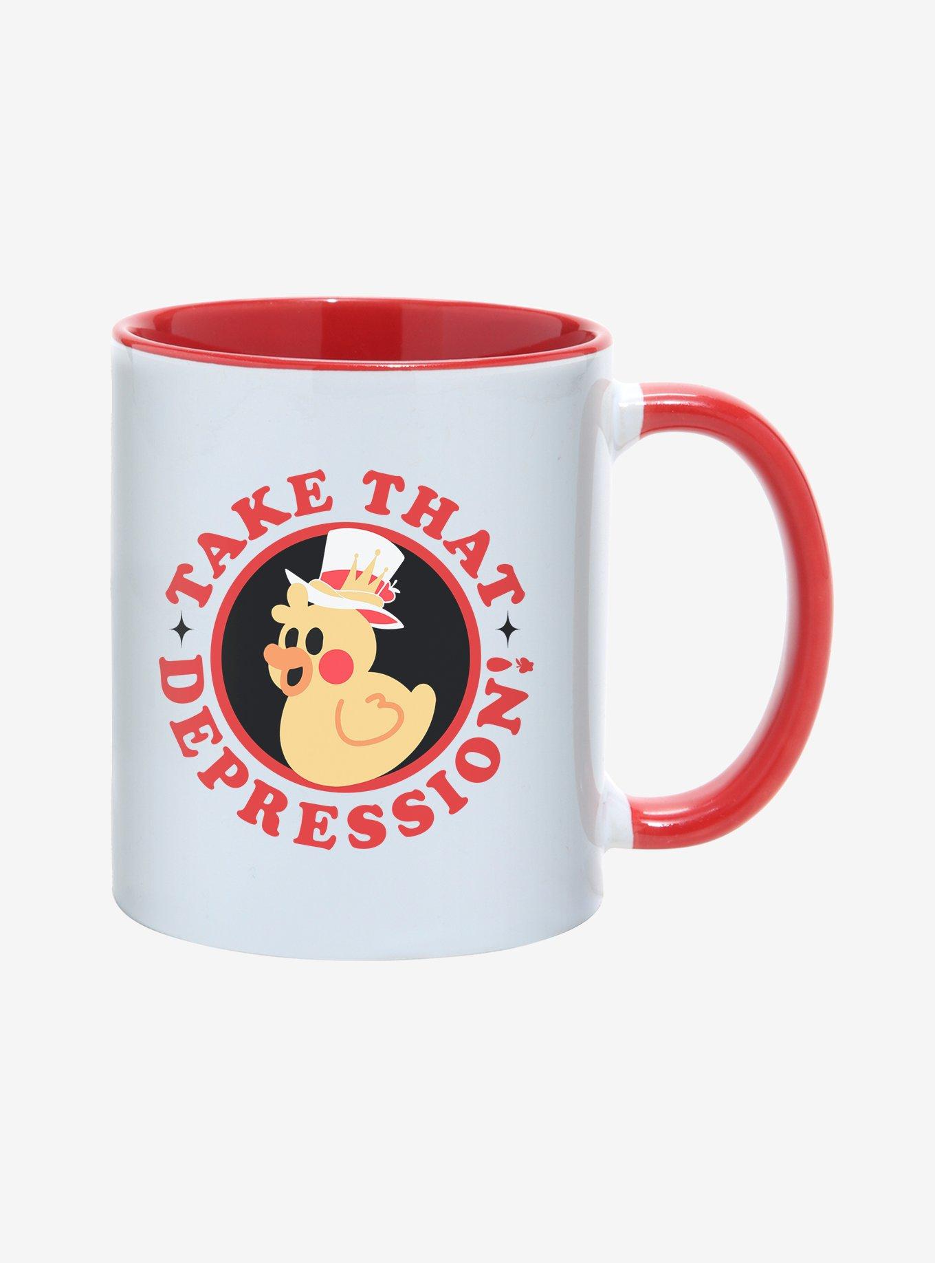 Hazbin Hotel Take That Depression 11oz Mug, , hi-res