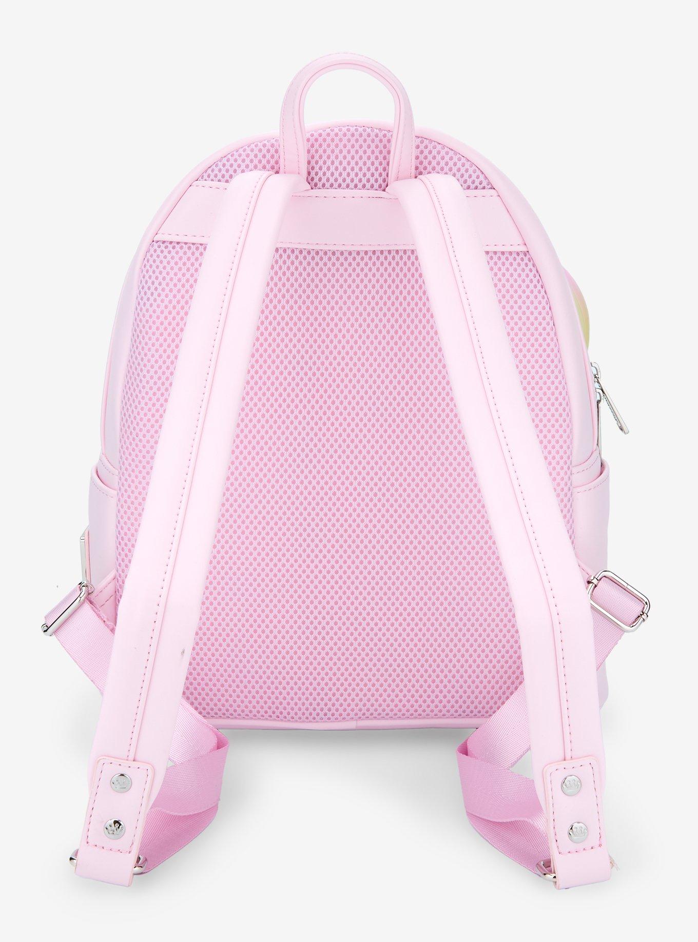 Loungefly Disney Minnie Mouse Pastel Sculpted Mini Backpack, , alternate