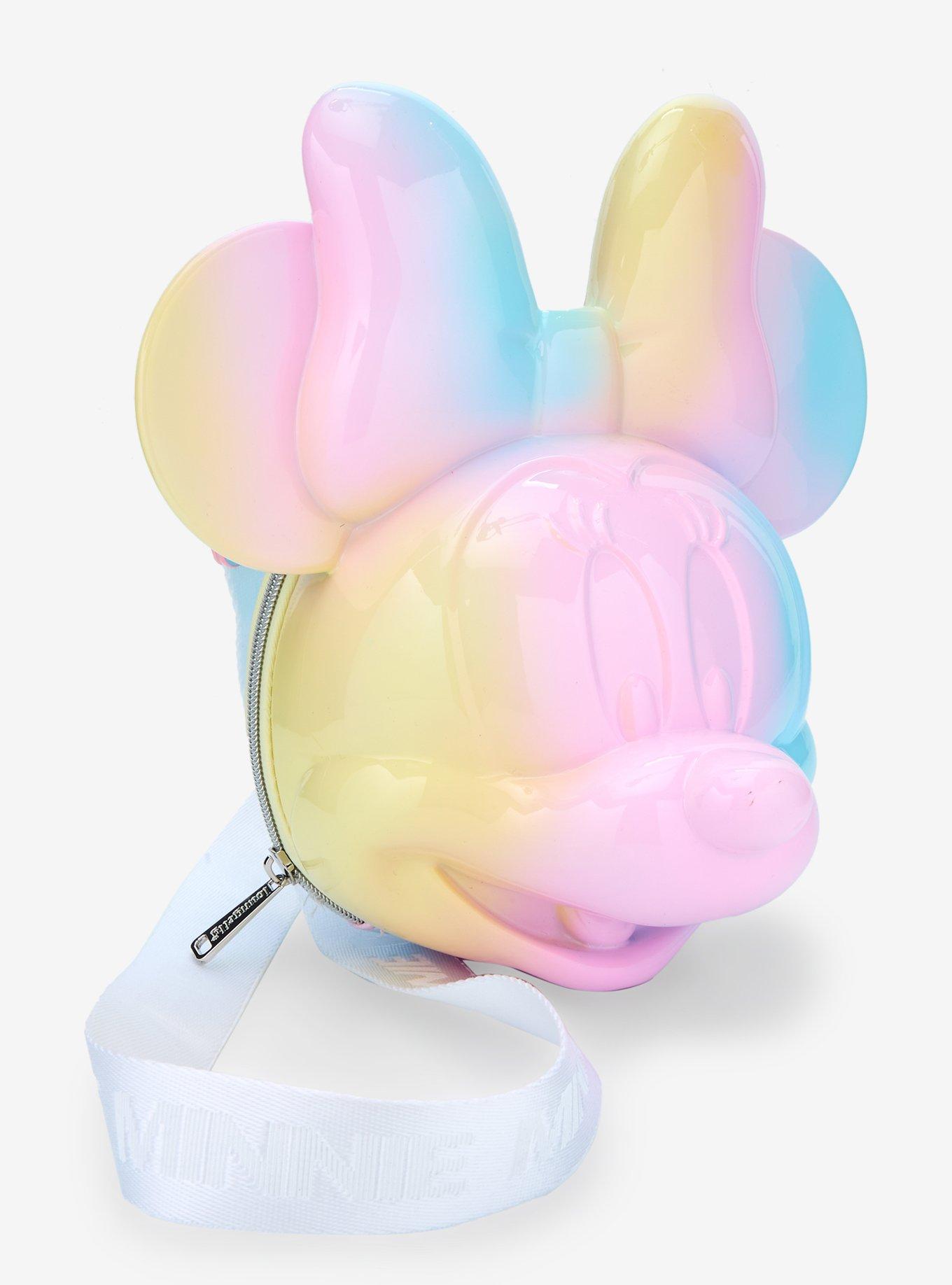 Loungefly Disney Minnie Mouse Pastel Sculpted Crossbody Bag, , hi-res