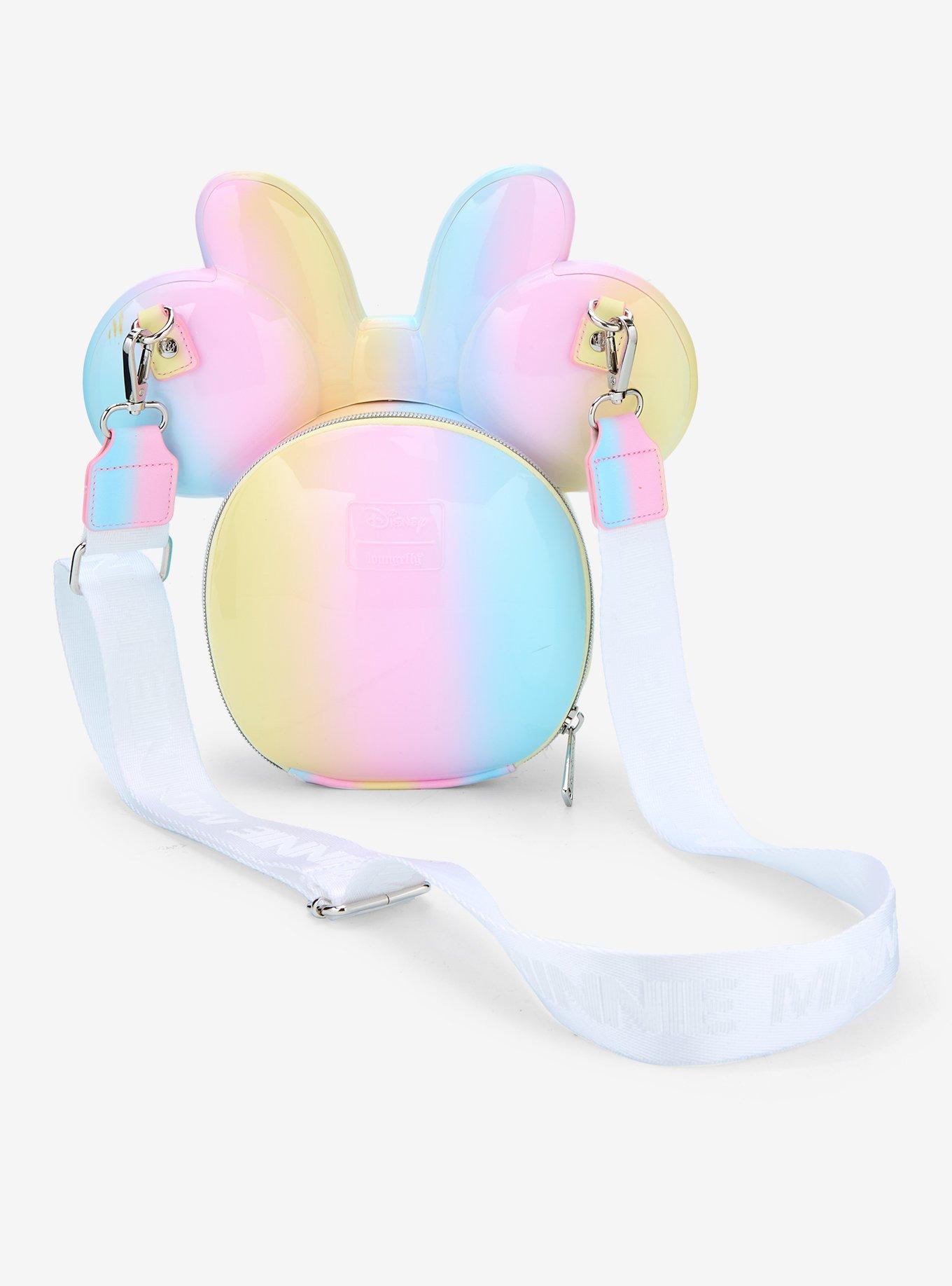 Loungefly Disney Minnie Mouse Pastel Sculpted Crossbody Bag, , alternate