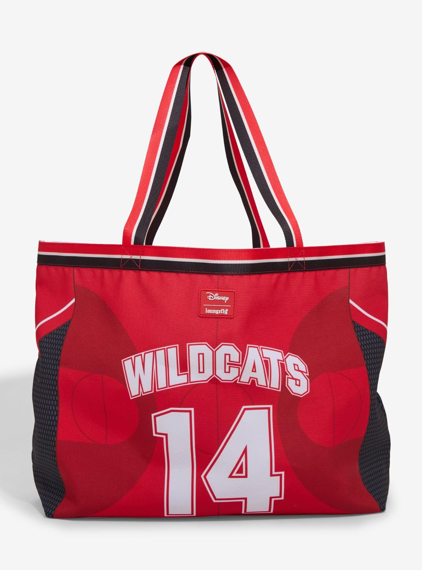 Loungefly Disney High School Musical Wildcats Canvas Tote Bag, , alternate