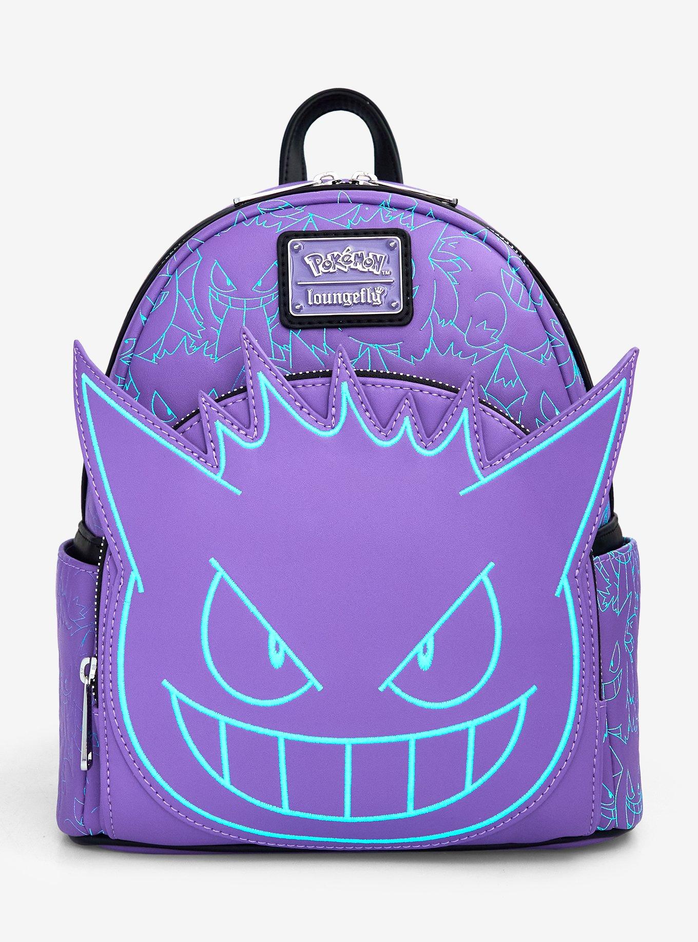 Loungefly Pokémon Gengar Glow-In-The-Dark Mini Backpack, , hi-res