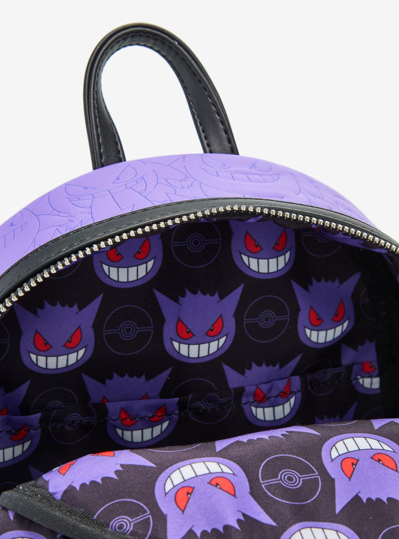 Loungefly Pokémon Gengar Glow-In-The-Dark Mini Backpack, , alternate