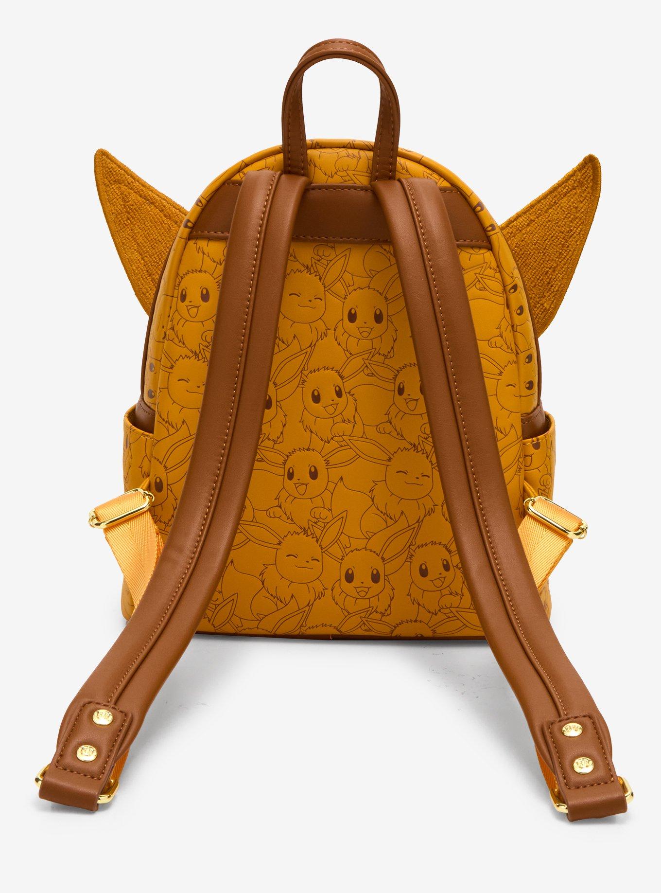 Loungefly Pokémon Eevee Textured Mini Backpack, , alternate