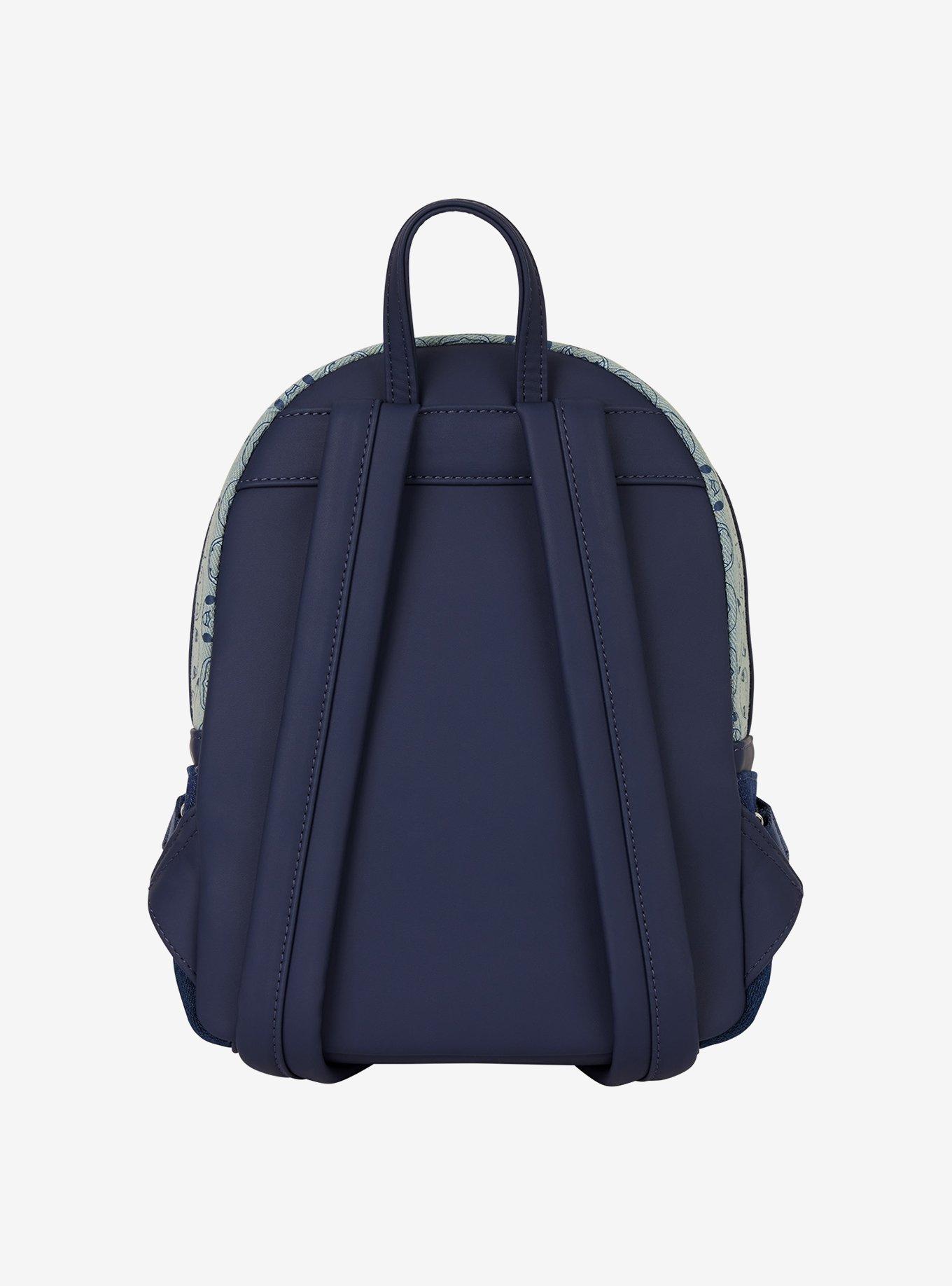 Loungefly Pokémon Kanto Starters Denim Mini Backpack, , hi-res