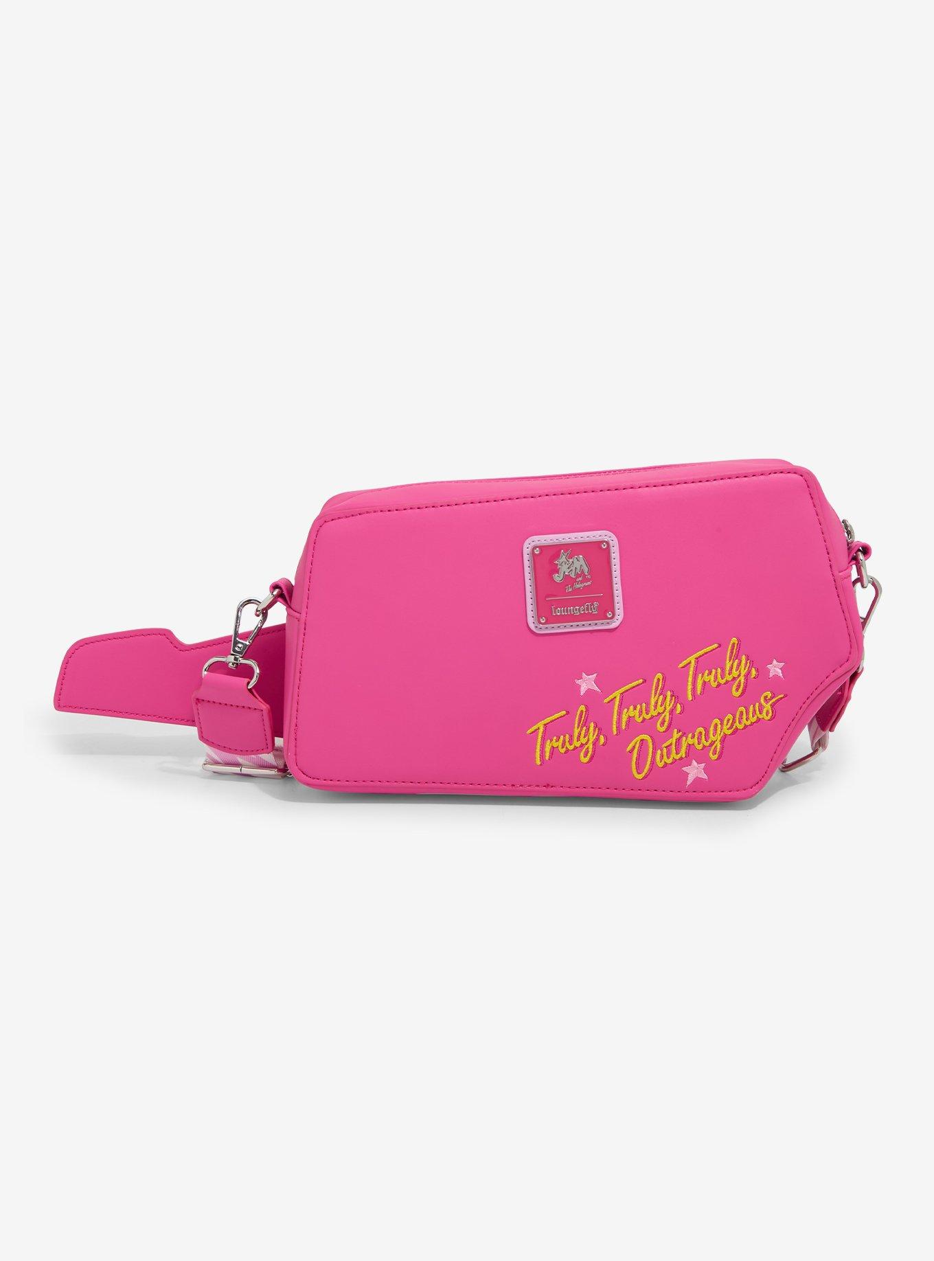 Loungefly Jem And The Holograms Keytar Figural Crossbody Bag, , alternate