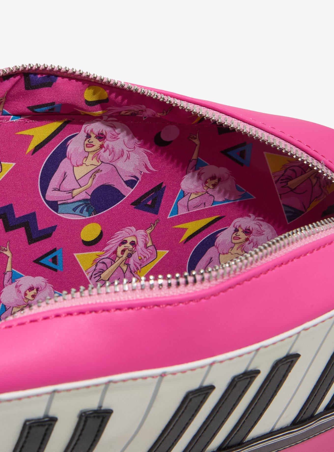 Loungefly Jem And The Holograms Keytar Figural Crossbody Bag, , alternate