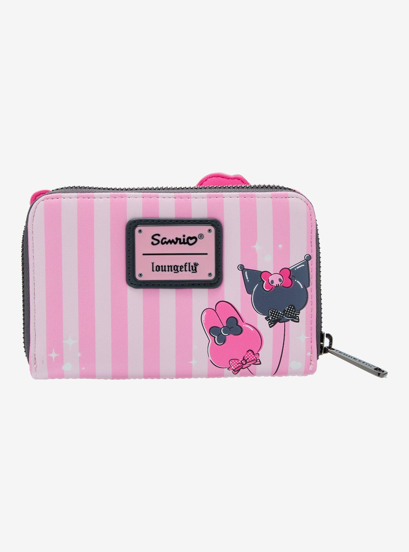 Loungefly My Melody & Kuromi Cake Mini Zipper Wallet, , alternate