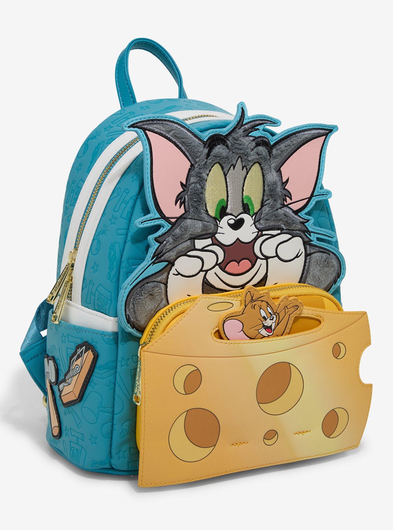 Tom And Jerry Cheese Textured Mini Backpack, , hi-res