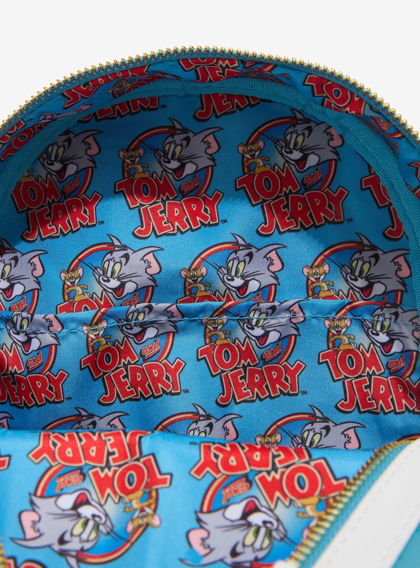 Tom And Jerry Cheese Textured Mini Backpack, , alternate