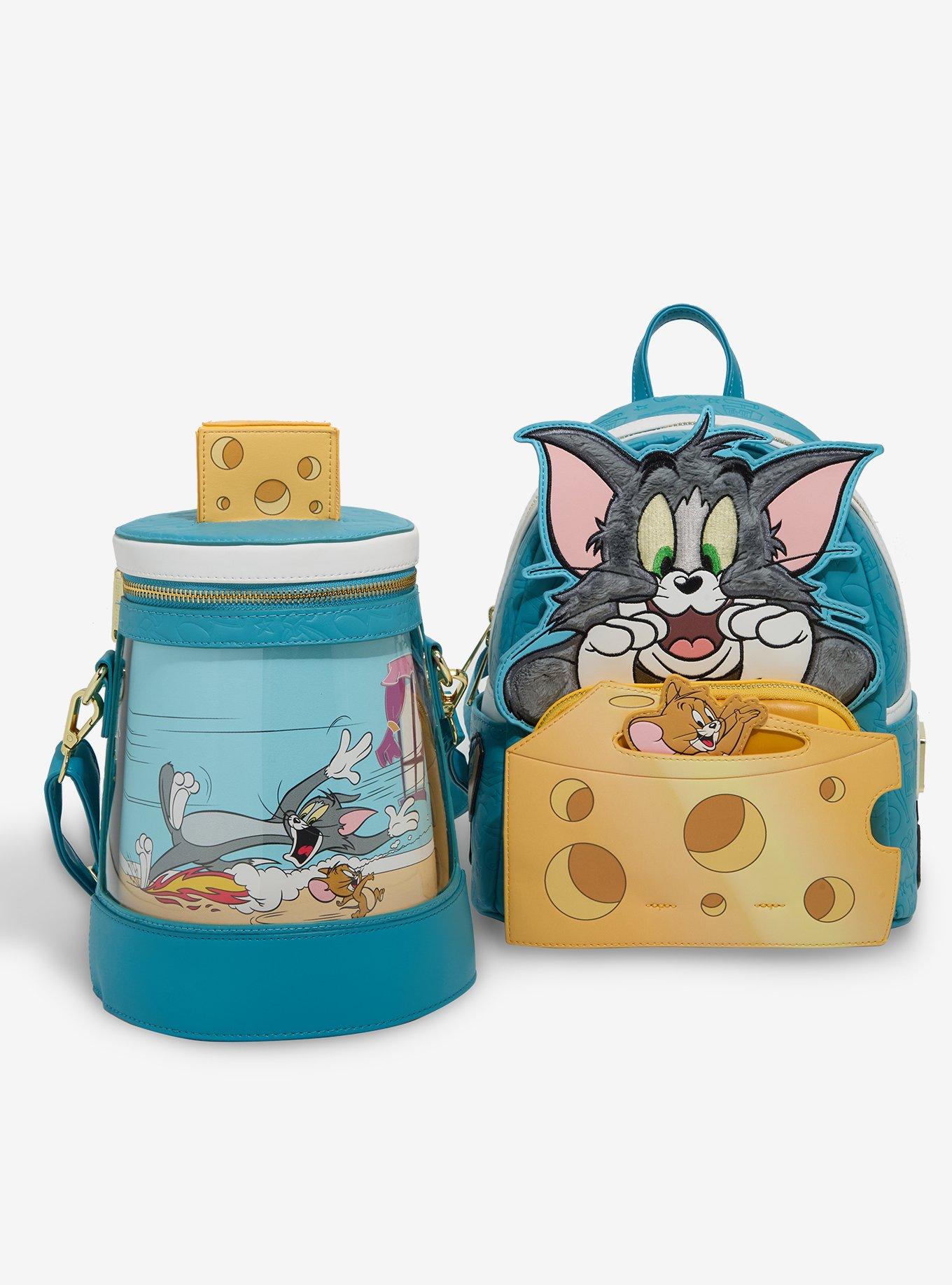 Tom And Jerry Cheese Textured Mini Backpack, , alternate