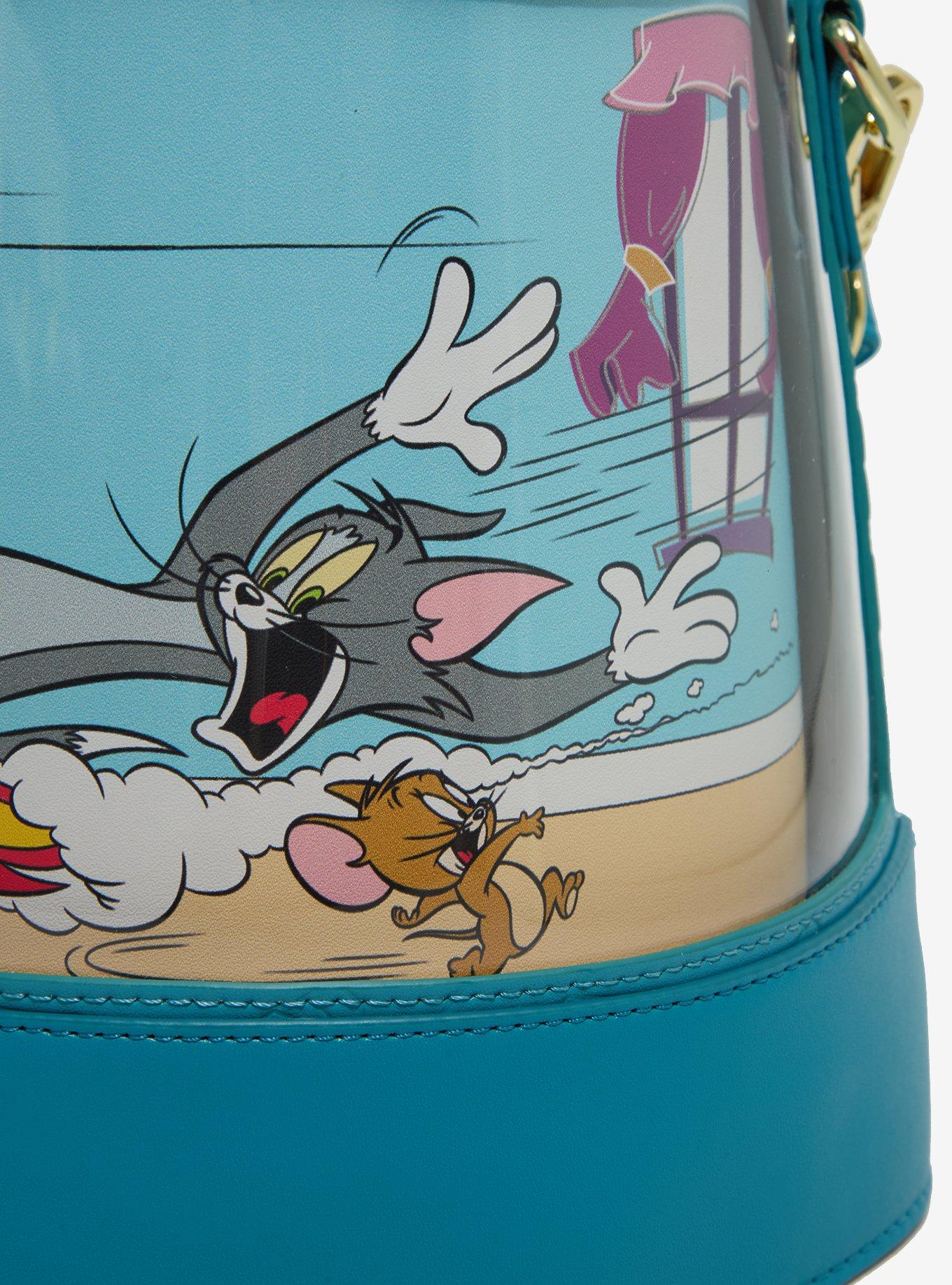 Tom And Jerry Spinning Chase Crossbody Bag, , alternate