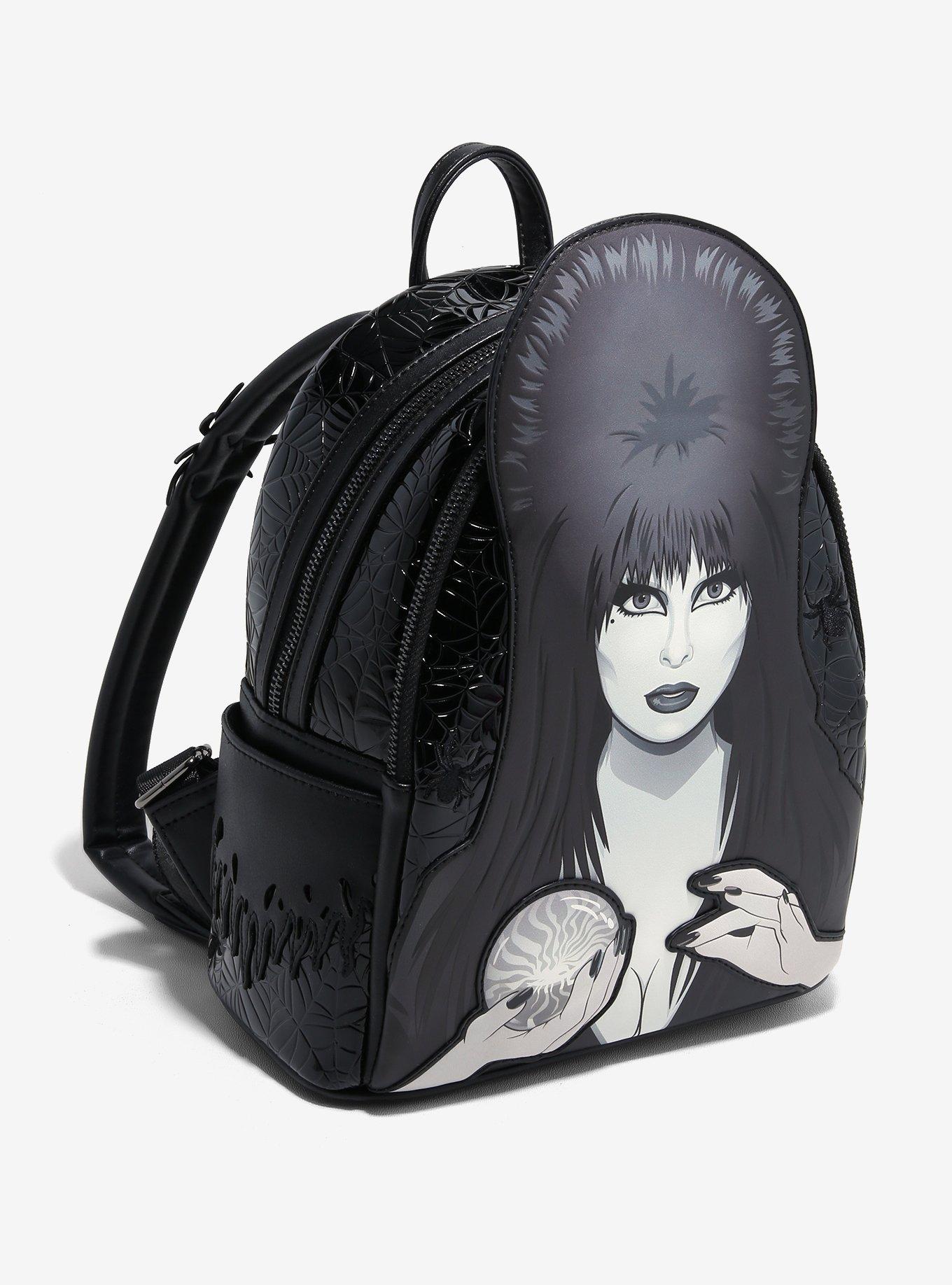 Loungefly Elvira Light-Up Mini Backpack, , alternate