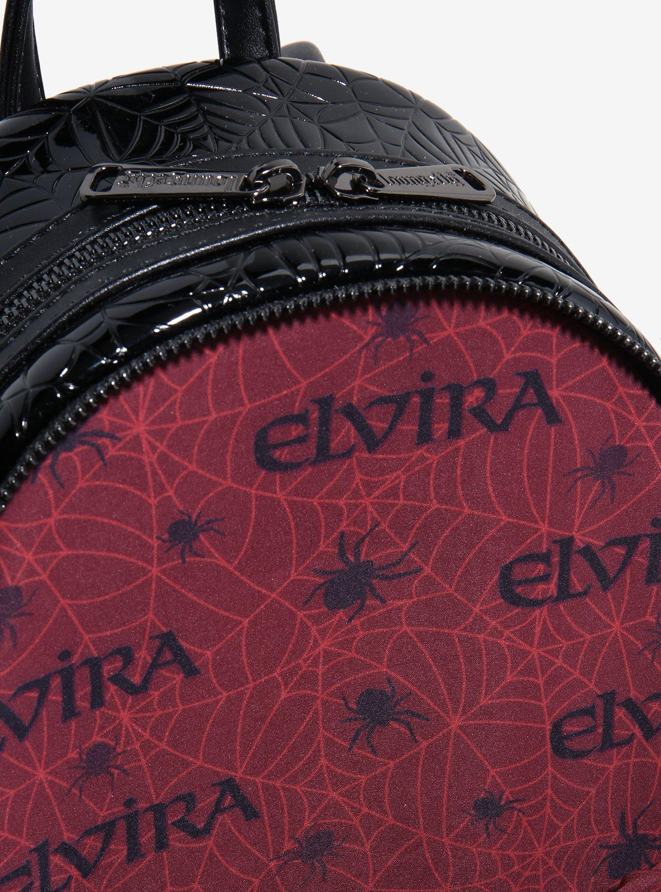 Loungefly Elvira Light-Up Mini Backpack, , alternate