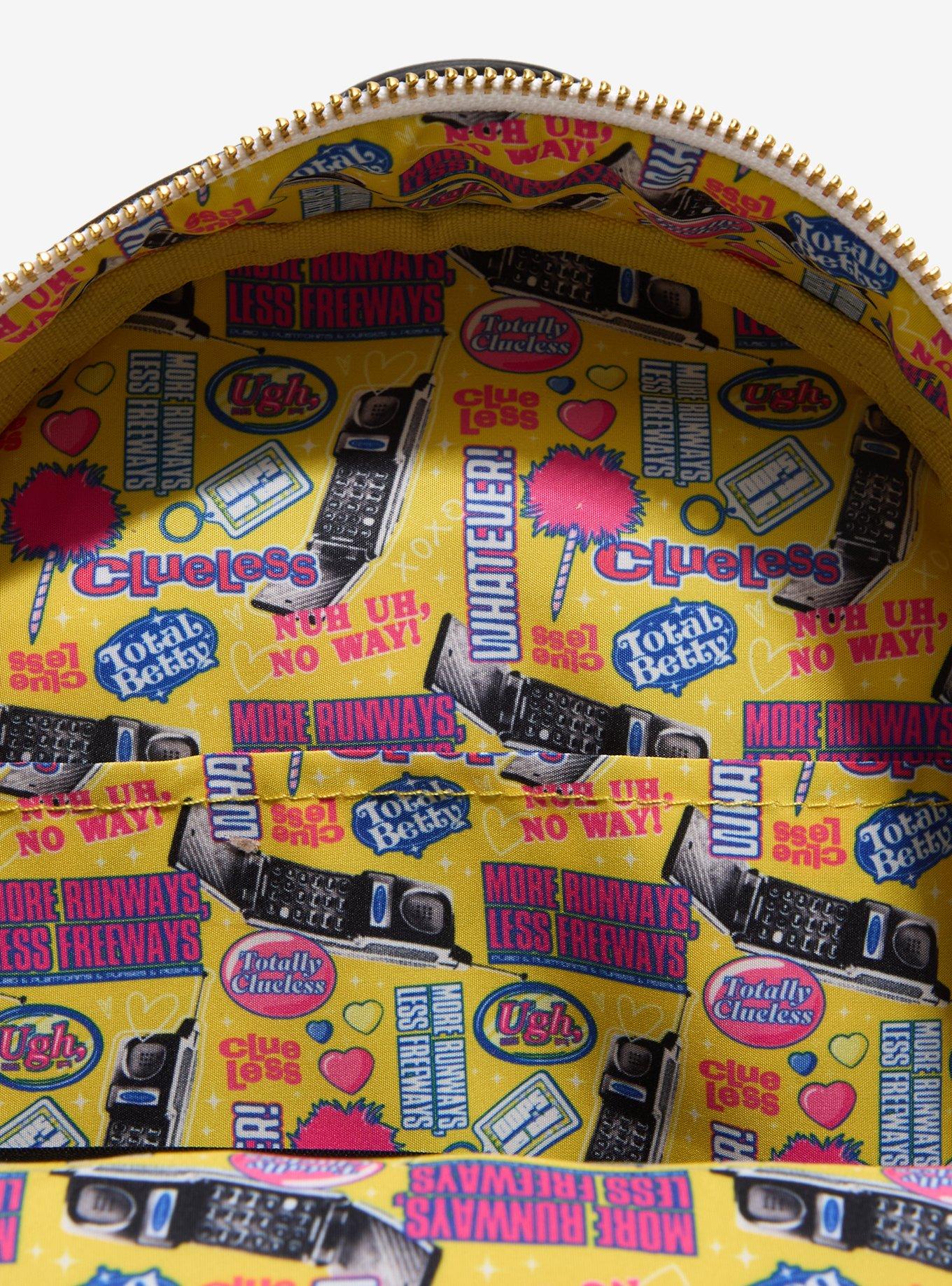 Loungefly Clueless Cher Outfit Mini Backpack, , alternate